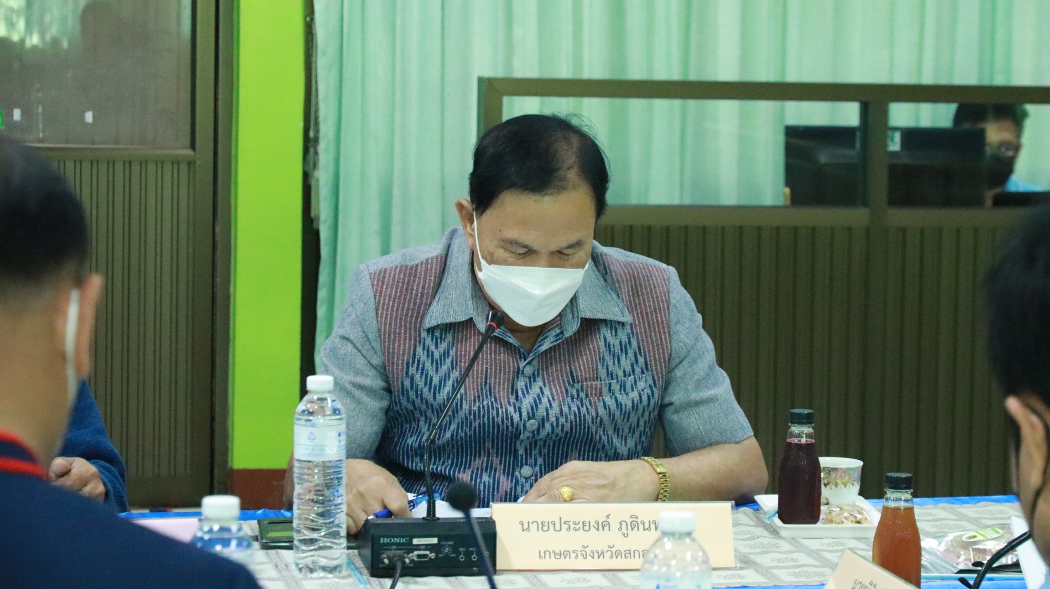 พช.สกลนคร : ร่วมประชุมคณะอนุกรรมการส่งเสริมวิสาหกิจชุมชนและเครือข่ายวิสาหกิจชุมชนจังหวัดสกลนคร