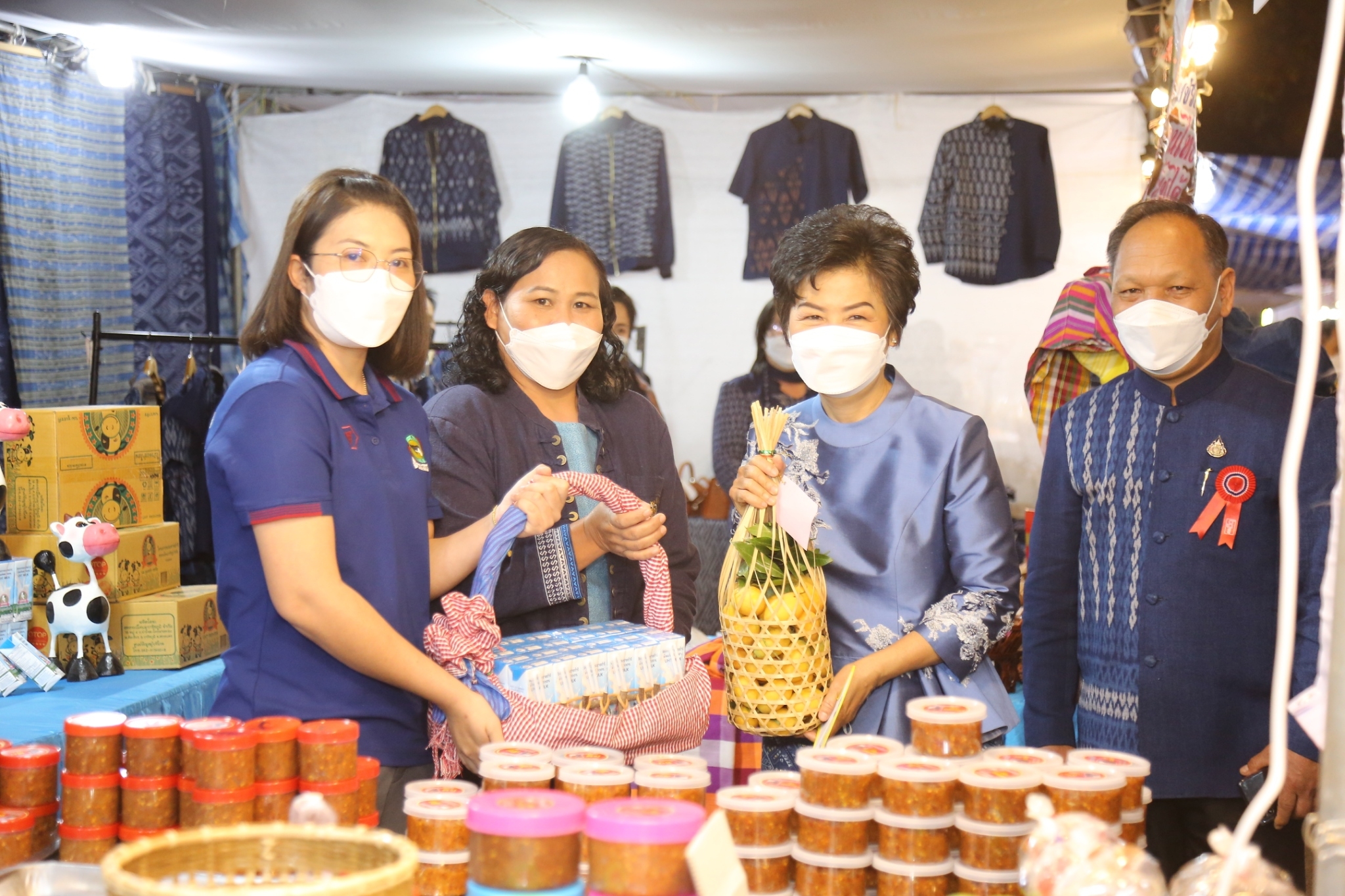 ผู้ว่าฯ จุรีรัตน์ เปิดงานรวมงานรวมน้ำใจไทสกล ประจำปี พ.ศ. 2565
