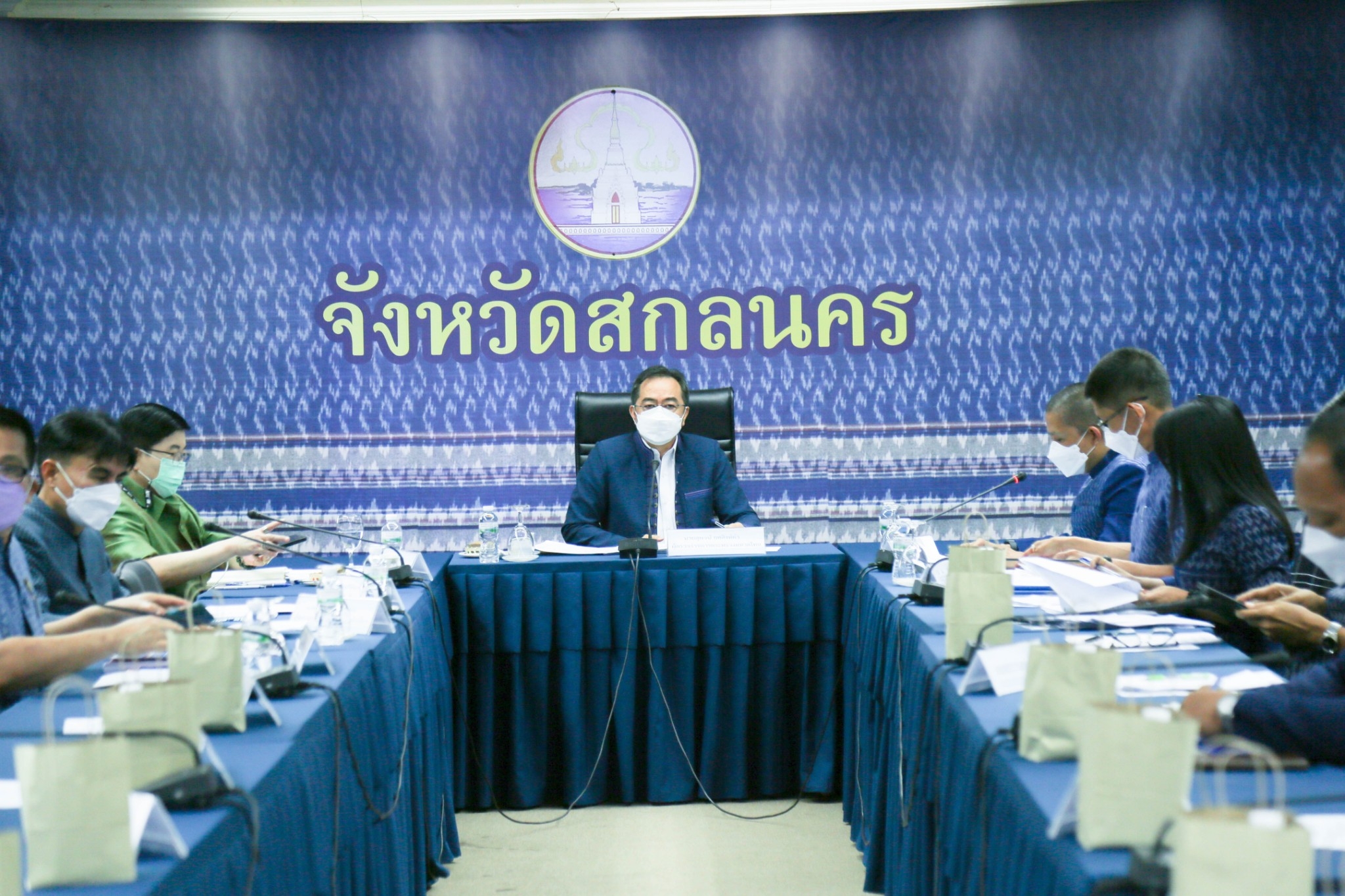 พช.สกลนคร : ผู้ตรวจฯ มหาดไทย เขต 11 ติดตามการดำเนินงานจังหวัดสกลนคร