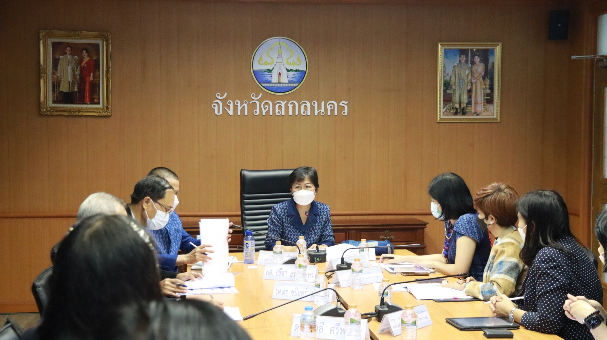ป.ย.ป หารือ ผวจ.สกลนคร รายงานผลโครงการสร้างต้นแบบแนวทางลดความเหลื่อมล้ำด้วยนวัตกรรมภาครัฐ