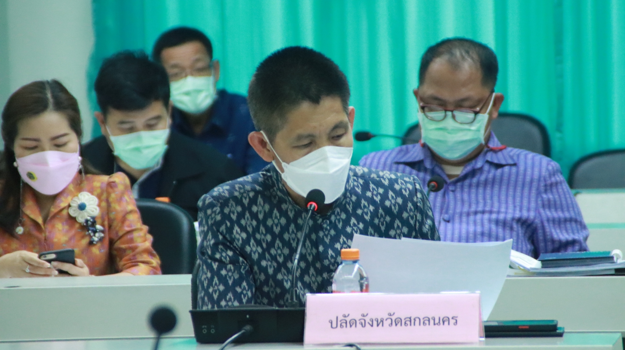 พช.สกลนคร : ร่วมประชุมคณะกรรมการอำนวยการจัดงานรวมน้ำใจไทสกลจังหวัดสกลนคร