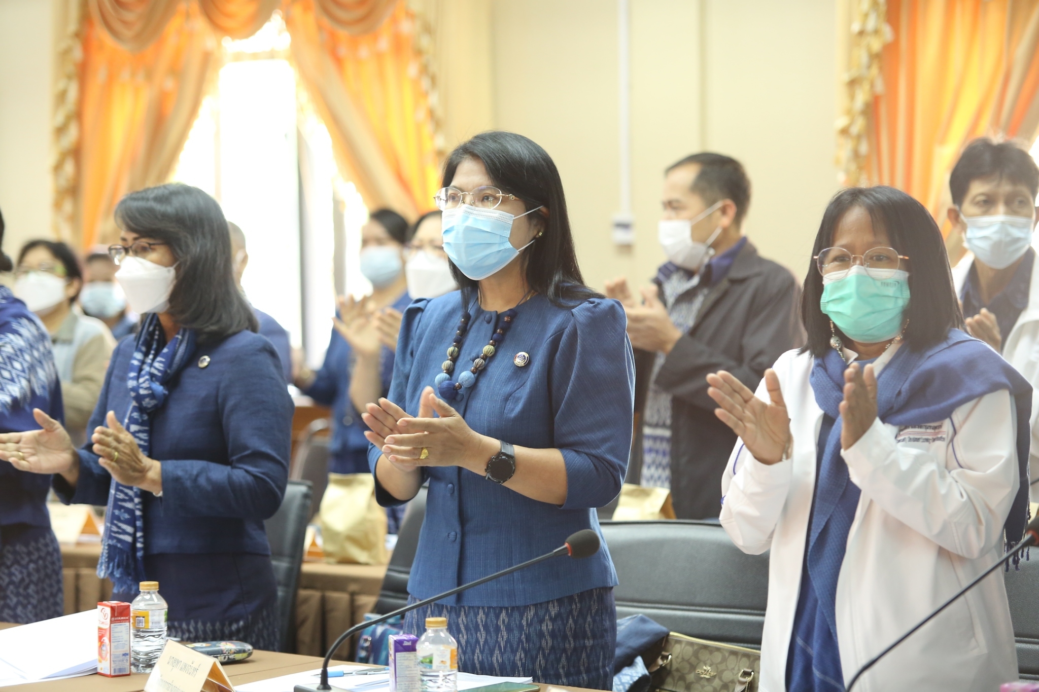 พช.สกลนคร : ประชุมผู้บริหารและนักวิชาการพัฒนาชุมชนจังหวัดสกลนคร ครั้งที่ 1/2565