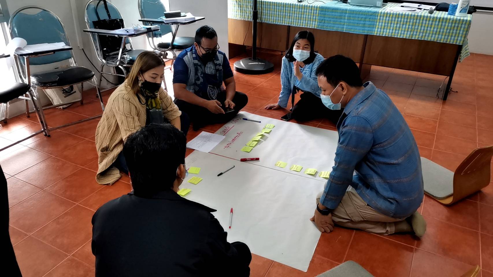 พจ.สกลนคร : ร่วม Work Shop การจัดทำโครงการเมืองหัตถอุตสาหกรรมผ้าย้อมครามและผ้าทอมือย้อมสีธรรมชาติ (Indigo Craft City)