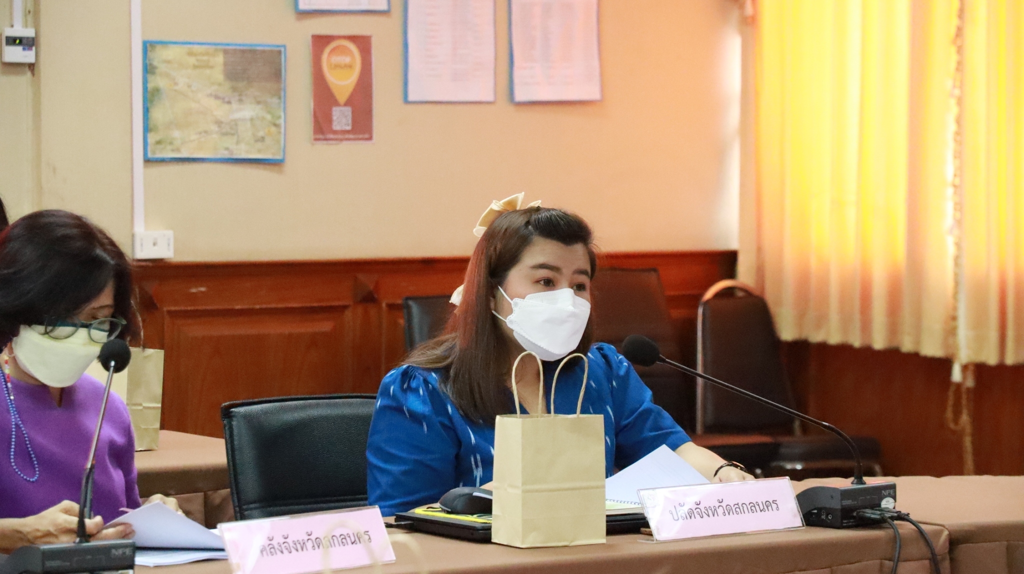 พช.สกลนคร : รองฯ ผวจ.จำรัส  เป็นประธานการประชุมคณะอนุฯ กองทุนพัฒนาบทบาทสตรี ครั้งที่ 2/2565