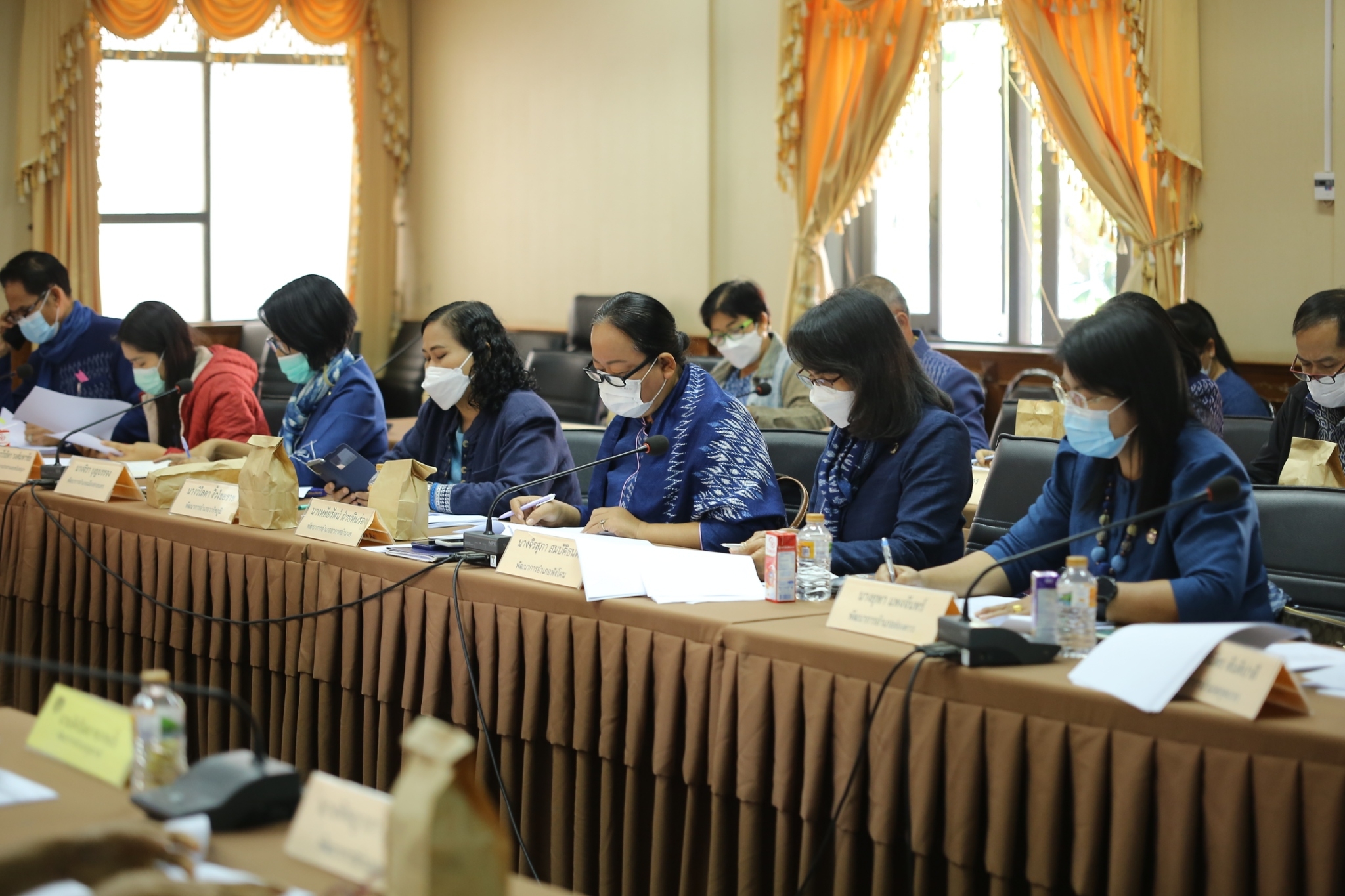 พช.สกลนคร : ประชุมผู้บริหารและนักวิชาการพัฒนาชุมชนจังหวัดสกลนคร ครั้งที่ 1/2565