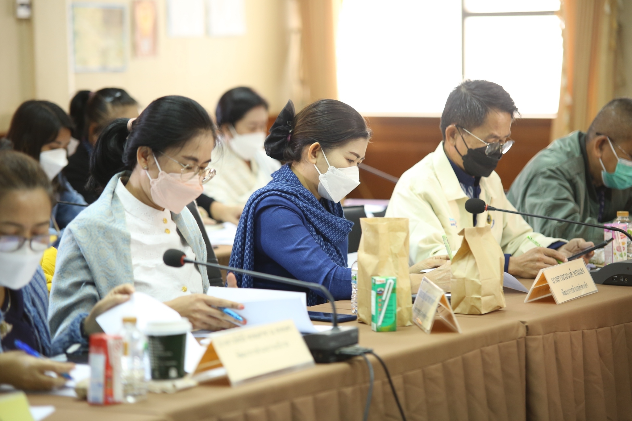 พช.สกลนคร : ประชุมผู้บริหารและนักวิชาการพัฒนาชุมชนจังหวัดสกลนคร ครั้งที่ 1/2565