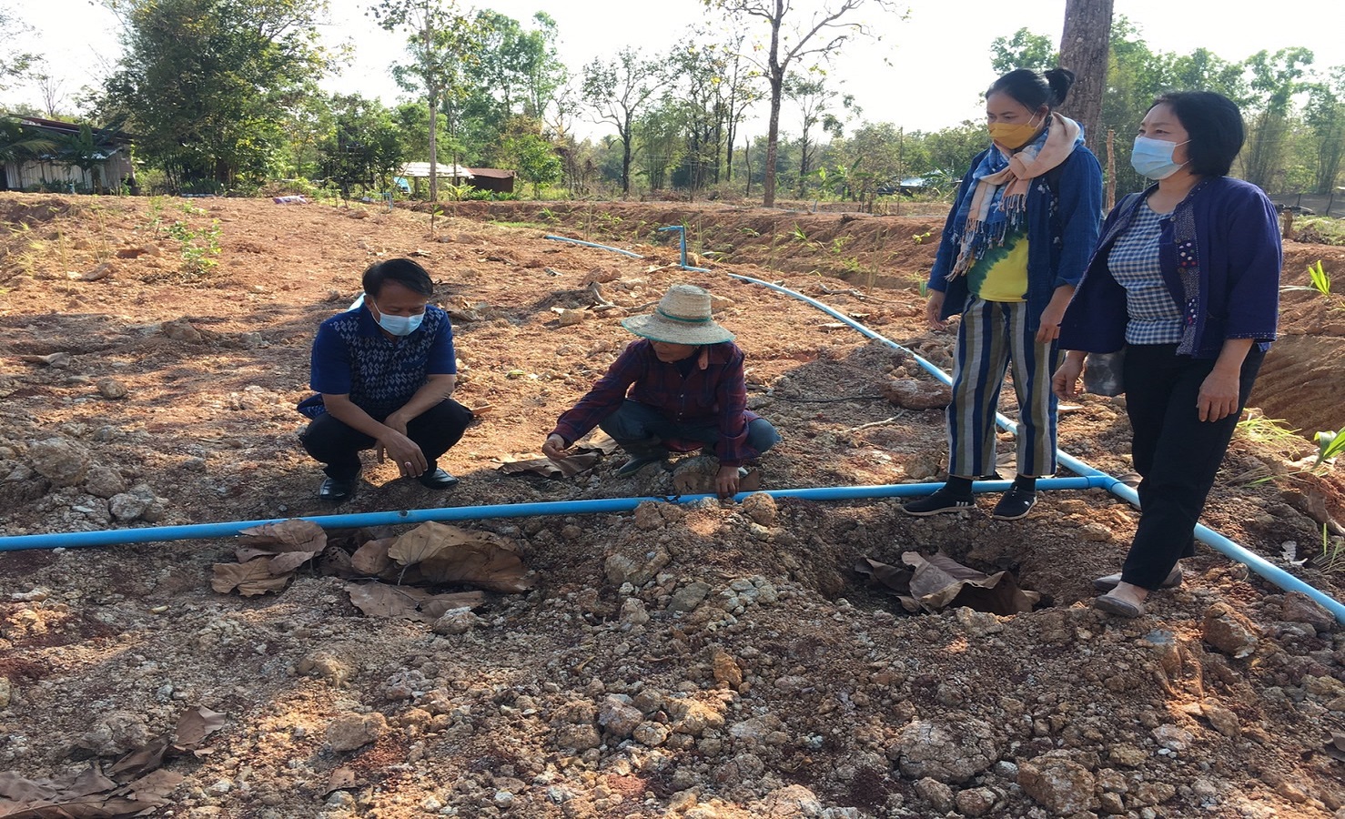 พช.สกลนคร : เร่งขับเคลื่อนศูนย์เรียนรู้ “โคก หนอง นา”