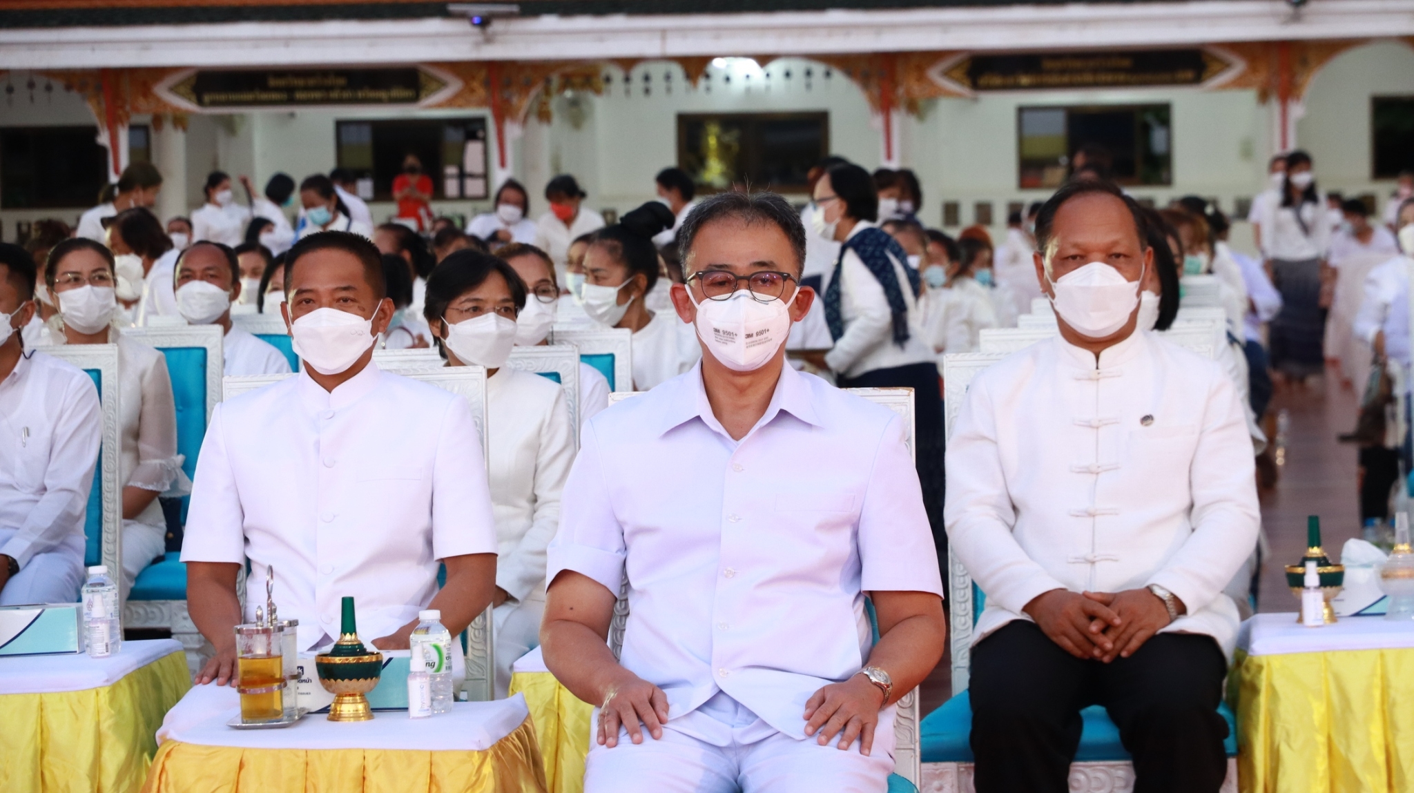 จังหวัดสกลนคร : เจริญพระพุทธมนต์ “มหาสงกรานต์ มหามงคล น้ำมนต์ 3 พระอารามหลวง”