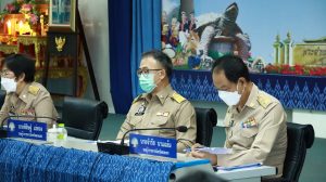 พช.สกลนคร : ร่วมประชุมกรมการจังหวัด ประจำเดือนมีนาคม 2565
