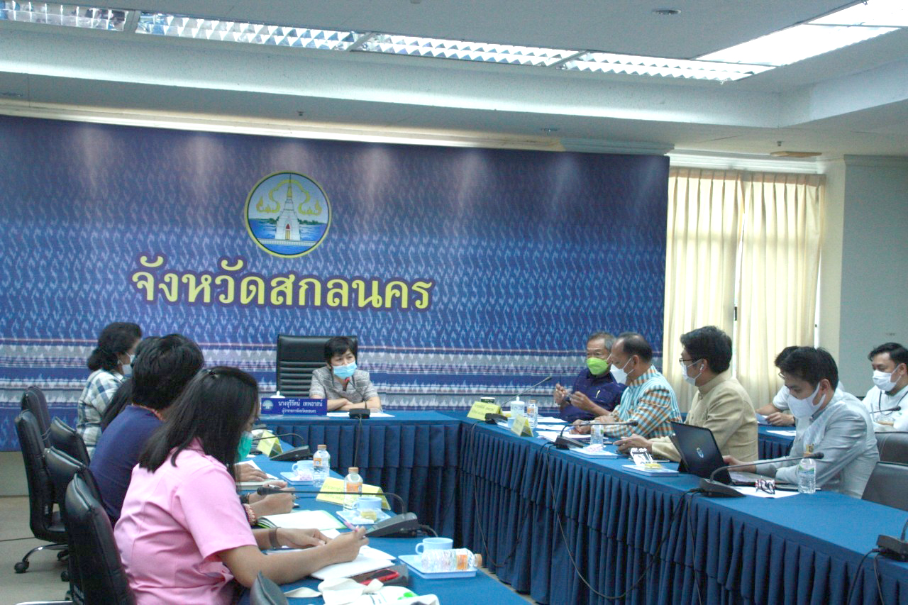 พช.สกลนคร : ร่วมประชุมหารือแนวทางการดำเนินงาน Carbon Credit โครงการท่องเที่ยวโดยชุมชน ตามรอยองค์หลวงปู่มั่น