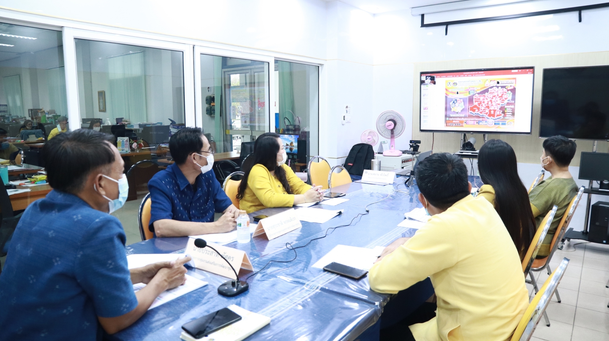 พช.สกลนคร : ร่วมประชุมติดตามผลการดำเนินงานหน่วยรับตรวจ ครั้งที่ 2/2565