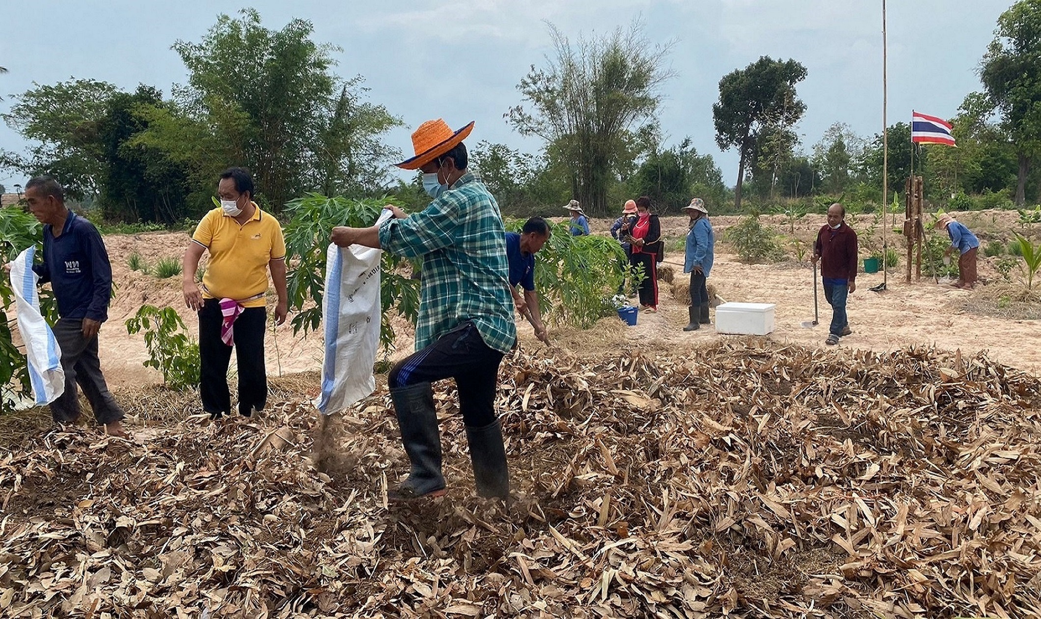 สุดสัปดาห์ “โคก หนอง นา โมเดล” สกลนคร