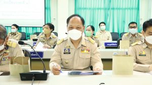 พช.สกลนคร : ร่วมประชุมกรมการจังหวัด ประจำเดือนมีนาคม 2565