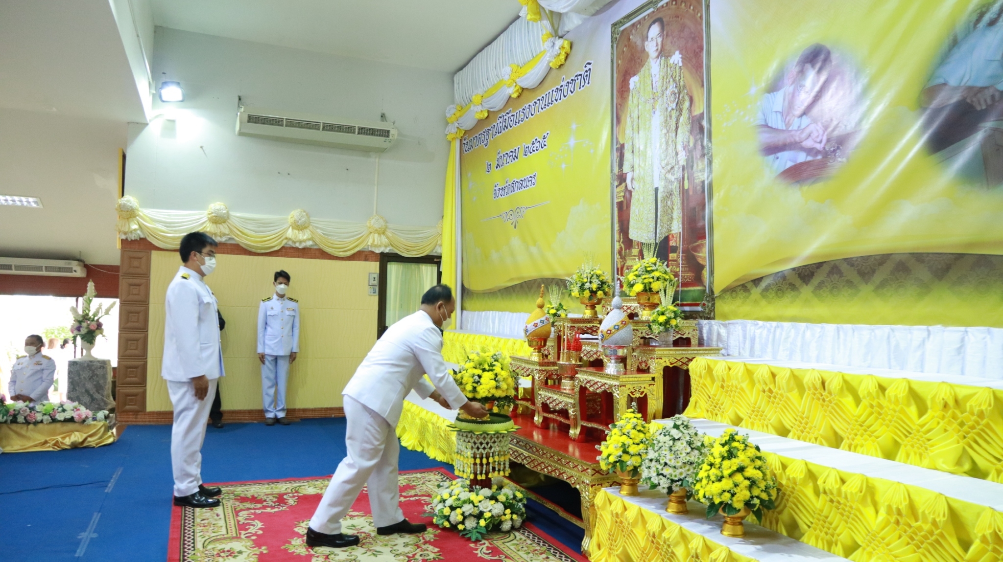 พช.สกลนคร : ร่วมพิธีเนื่องใน“วันมาตรฐานฝีมือแรงงานแห่งชาติ”