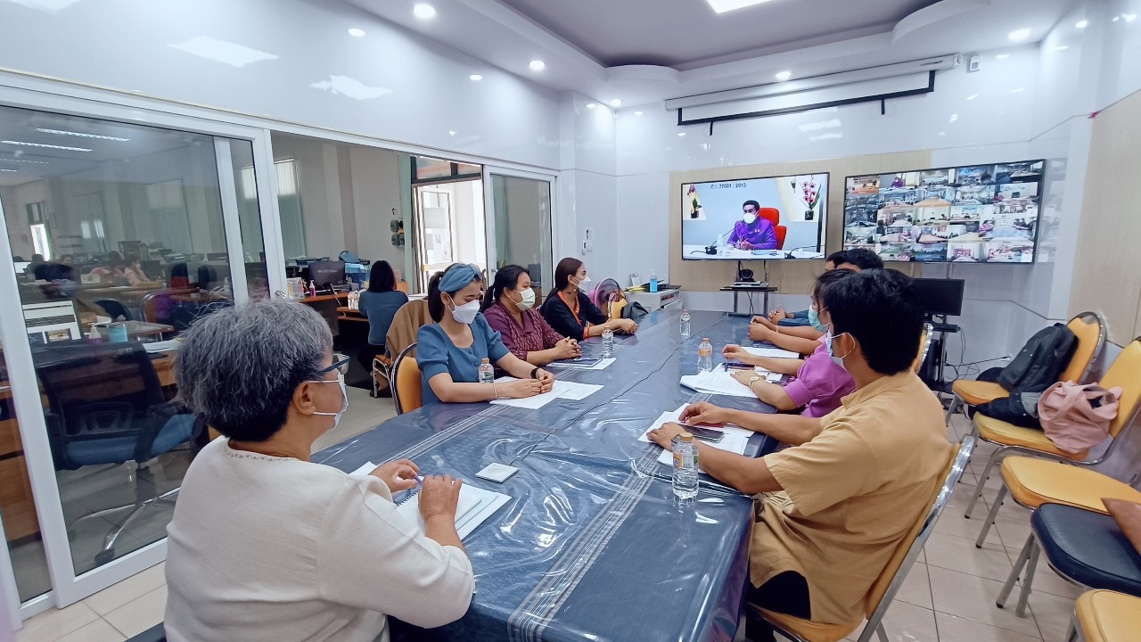 พช.สกลนคร : ร่วมประชุมชี้แจงแนวทางการคัดเลือกหน่วยงานต้นแบบ กรมการพัฒนาชุมชน (CDD Policy Award 2022)