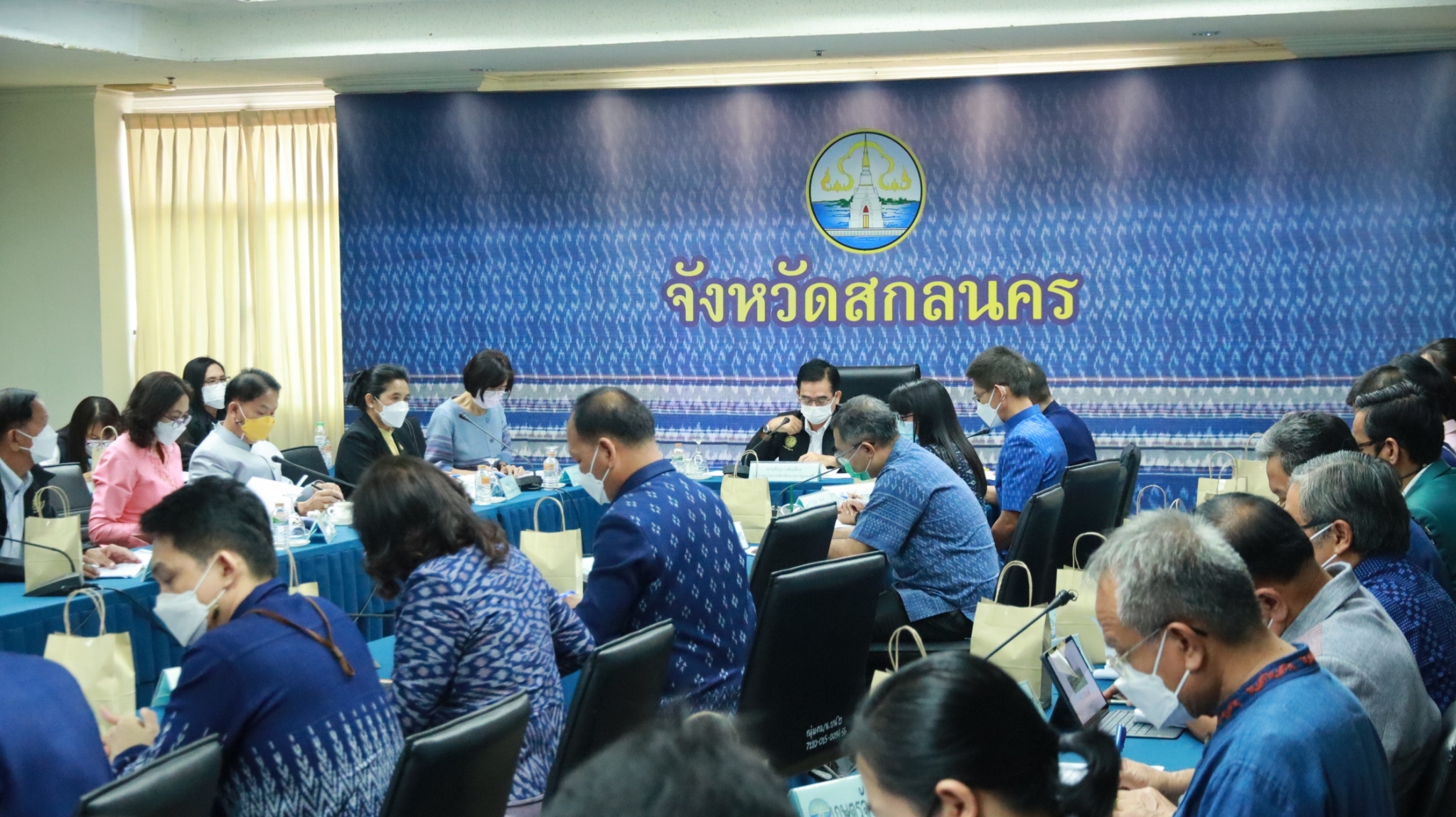 ผู้ตรวจฯ สำนักนายก เขต 11 ตรวจราชการประจำปีงบประมาณ พ.ศ. 2565 รอบ ที่ 1 จังหวัดสกลนคร