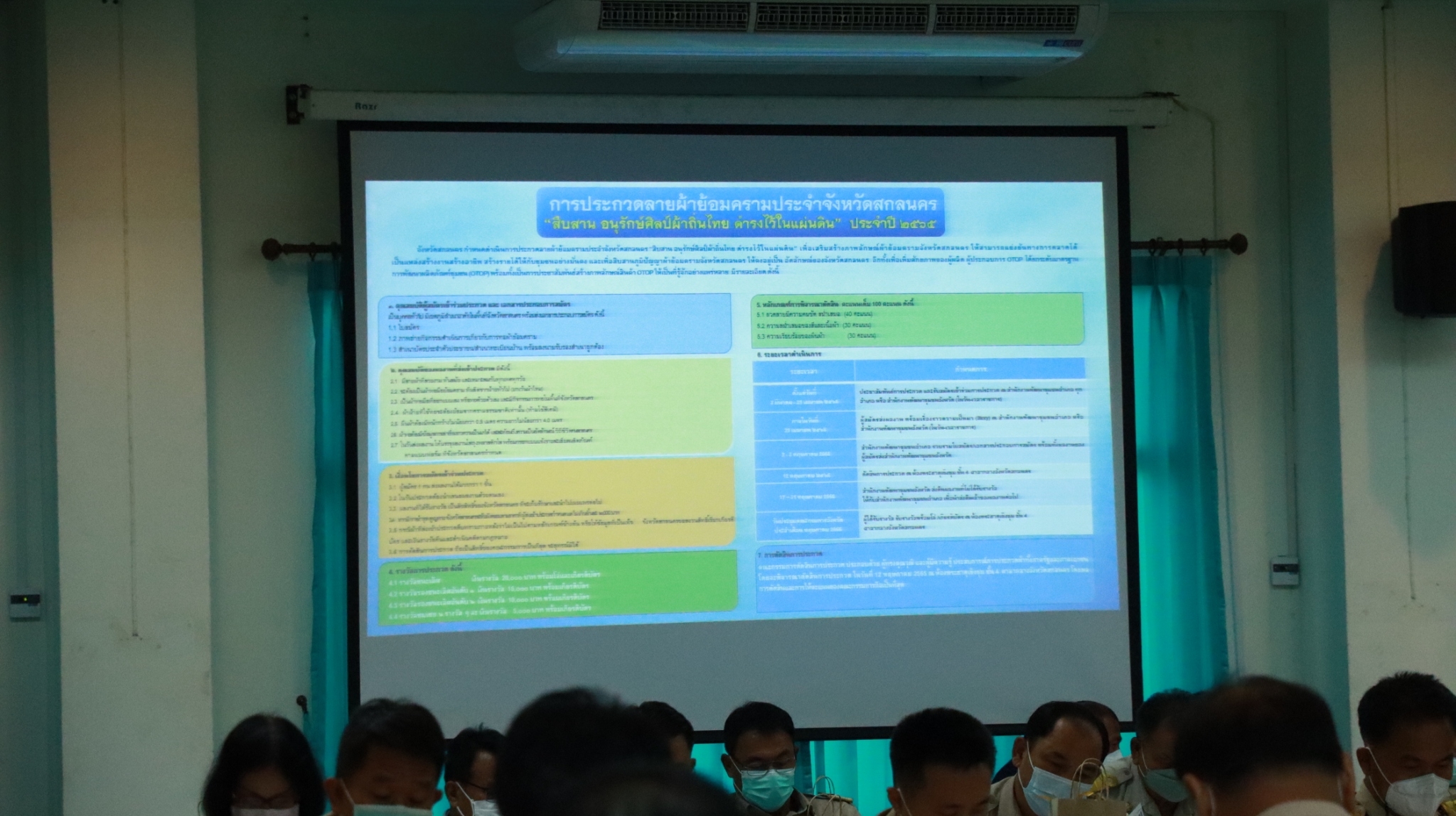 พช.สกลนคร : ร่วมประชุมกรมการจังหวัด ประจำเดือนมีนาคม 2565