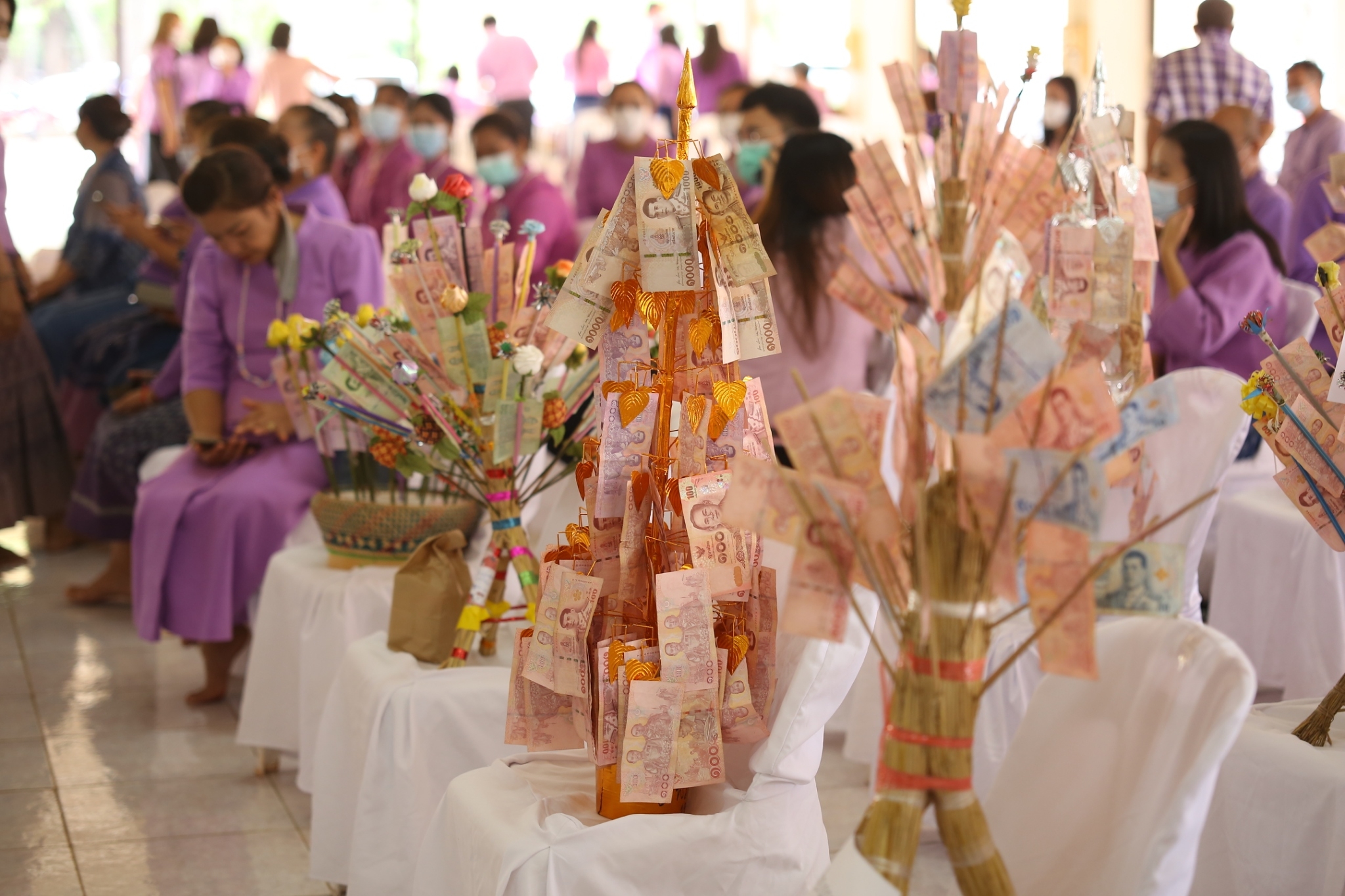 จังหวัดสกลนคร ทอดผ้าป่าสมทบกองทุนเด็กชนบท ในพระราชูปถัมภ์สมเด็จพระเทพรัตนราชสุดาฯ สยามบรมราชกุมารี ปี 2565