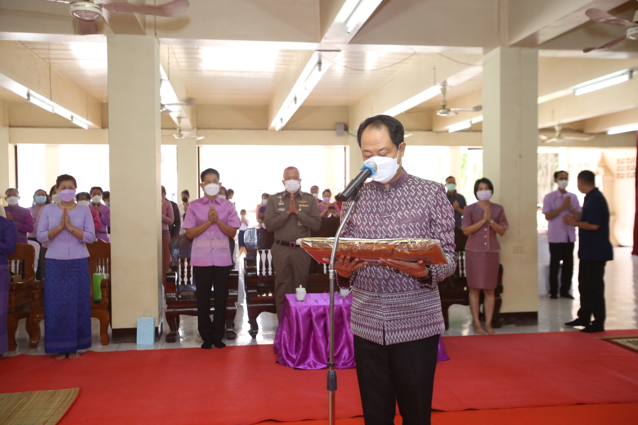 จังหวัดสกลนคร ทอดผ้าป่าสมทบกองทุนเด็กชนบท ในพระราชูปถัมภ์สมเด็จพระเทพรัตนราชสุดาฯ สยามบรมราชกุมารี ปี 2565