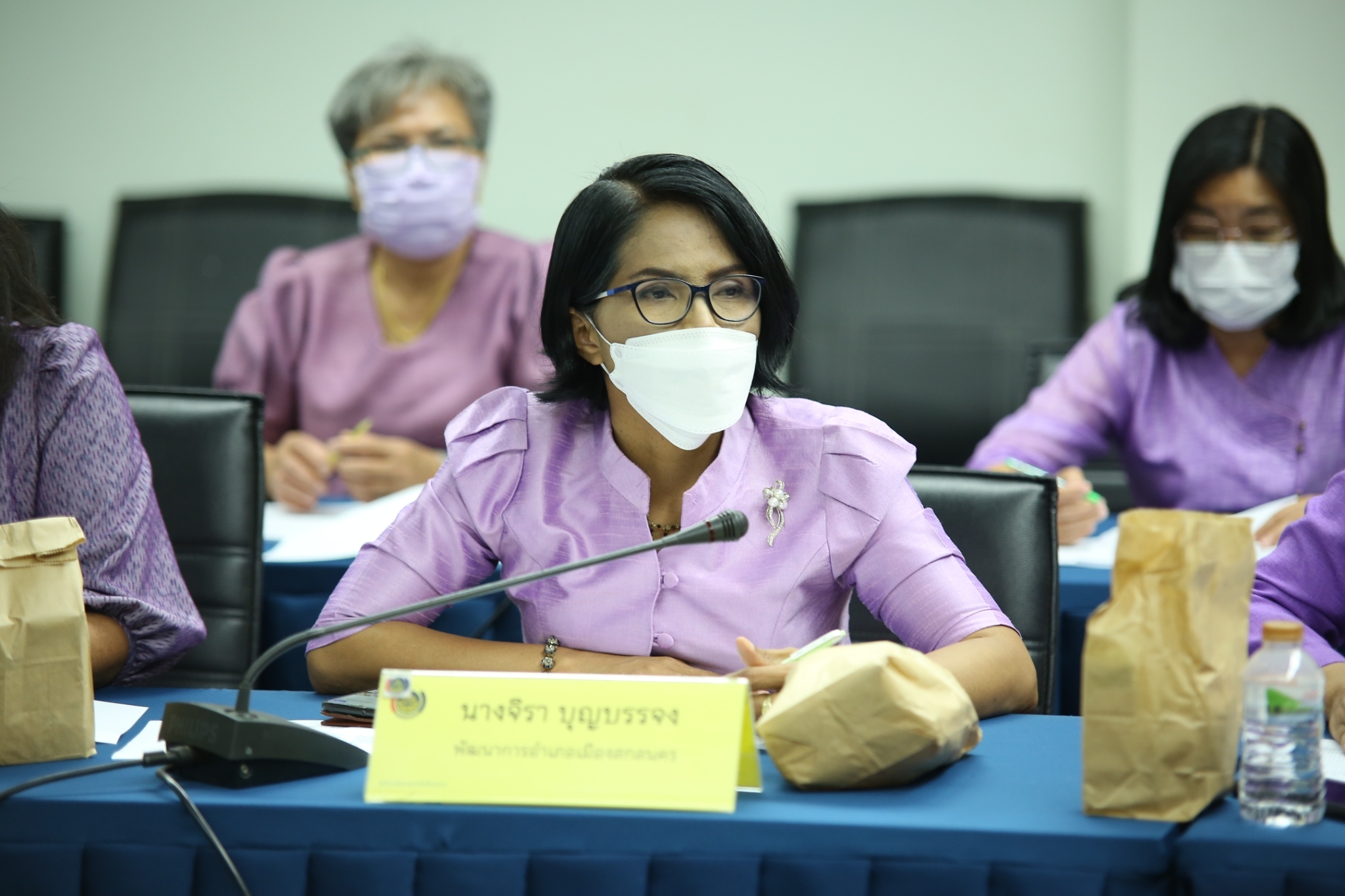 พช.สกลนคร : ประชุมผู้บริหารและนักวิชาการพัฒนาชุมชนจังหวัดสกลนคร ครั้งที่ 2/2565