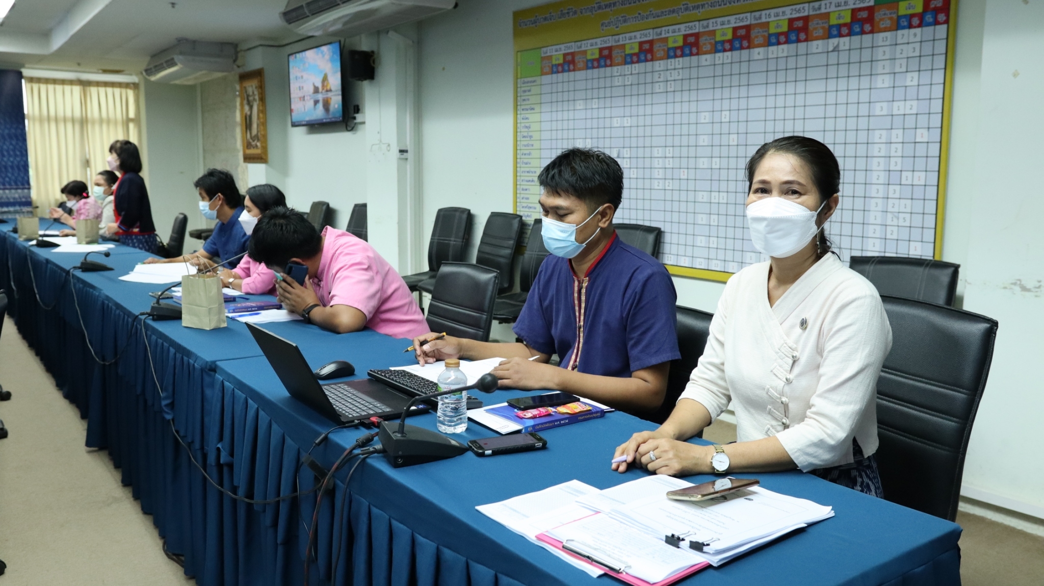 พช.สกลนคร : ประชุมผู้บริหารและนักวิชาการพัฒนาชุมชนจังหวัดสกลนคร ครั้งที่ 4/2565