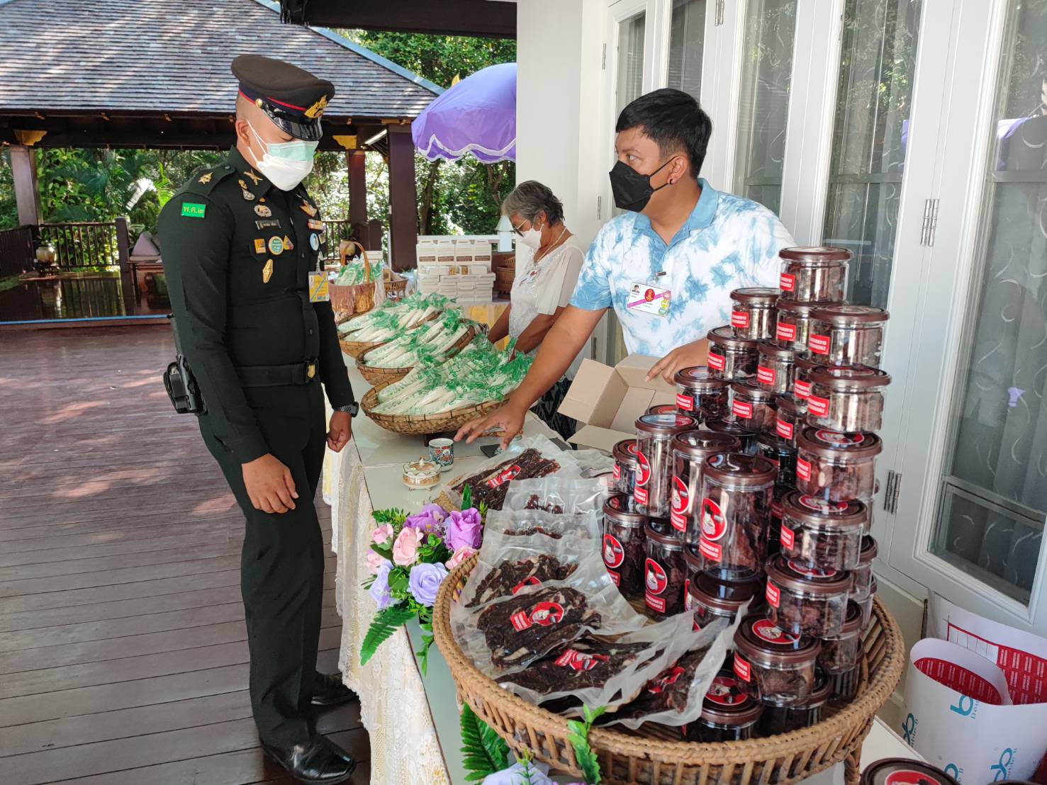 พช.สกลนคร : ร่วมรับเสด็จฯ สมเด็จพระกนิษฐาธิราชเจ้า กรมสมเด็จพระเทพรัตนราชสุดาฯ สยามบรมราชกุมารี