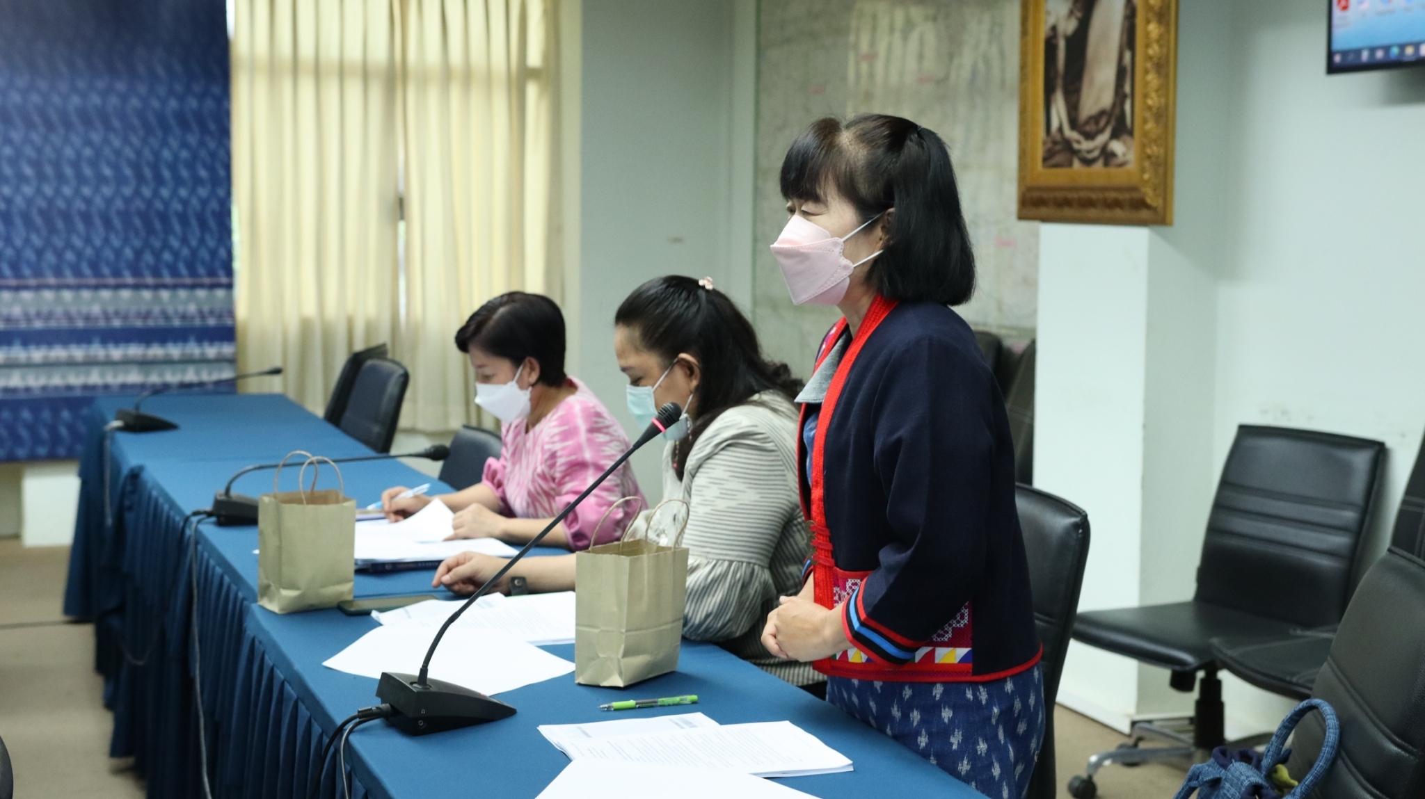 พช.สกลนคร : ประชุมผู้บริหารและนักวิชาการพัฒนาชุมชนจังหวัดสกลนคร ครั้งที่ 4/2565