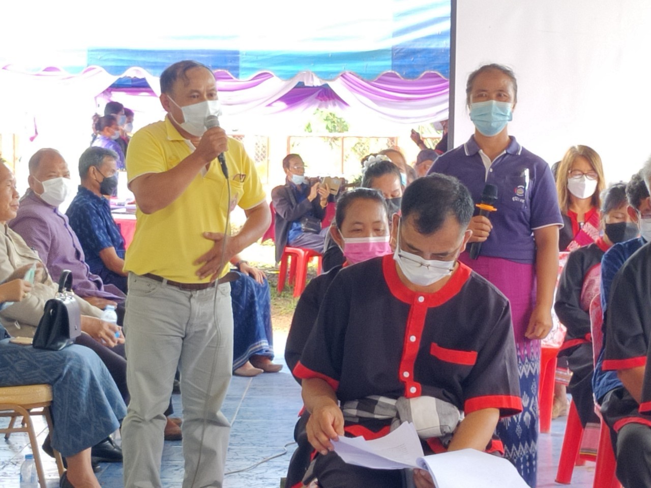 พช.สกลนคร : ดำเนินการ คัดสรรหมู่บ้านเศรษฐกิจพอเพียง”อยู่เย็น เป็นสุข” กิจกรรมพัฒนาชุมชนดีเด่น และกิจกรรมเชิดชูเกียรติ “คนกองทุนพัฒนาบทบาทสตรี” ดีเด่น ประจำปี 2565