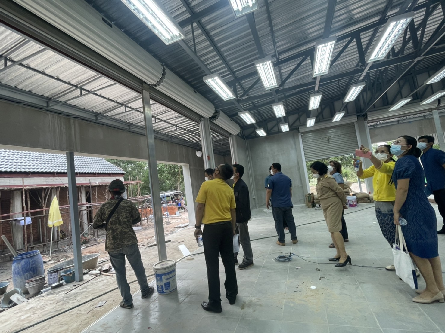 พช.สกลนคร : ติดตามความก้าวหน้าในการก่อสร้าง “วิชชาลัยดอนกอย วิถีแห่งการพัฒนาที่ยั่งยืน”บ้านดอนกอย
