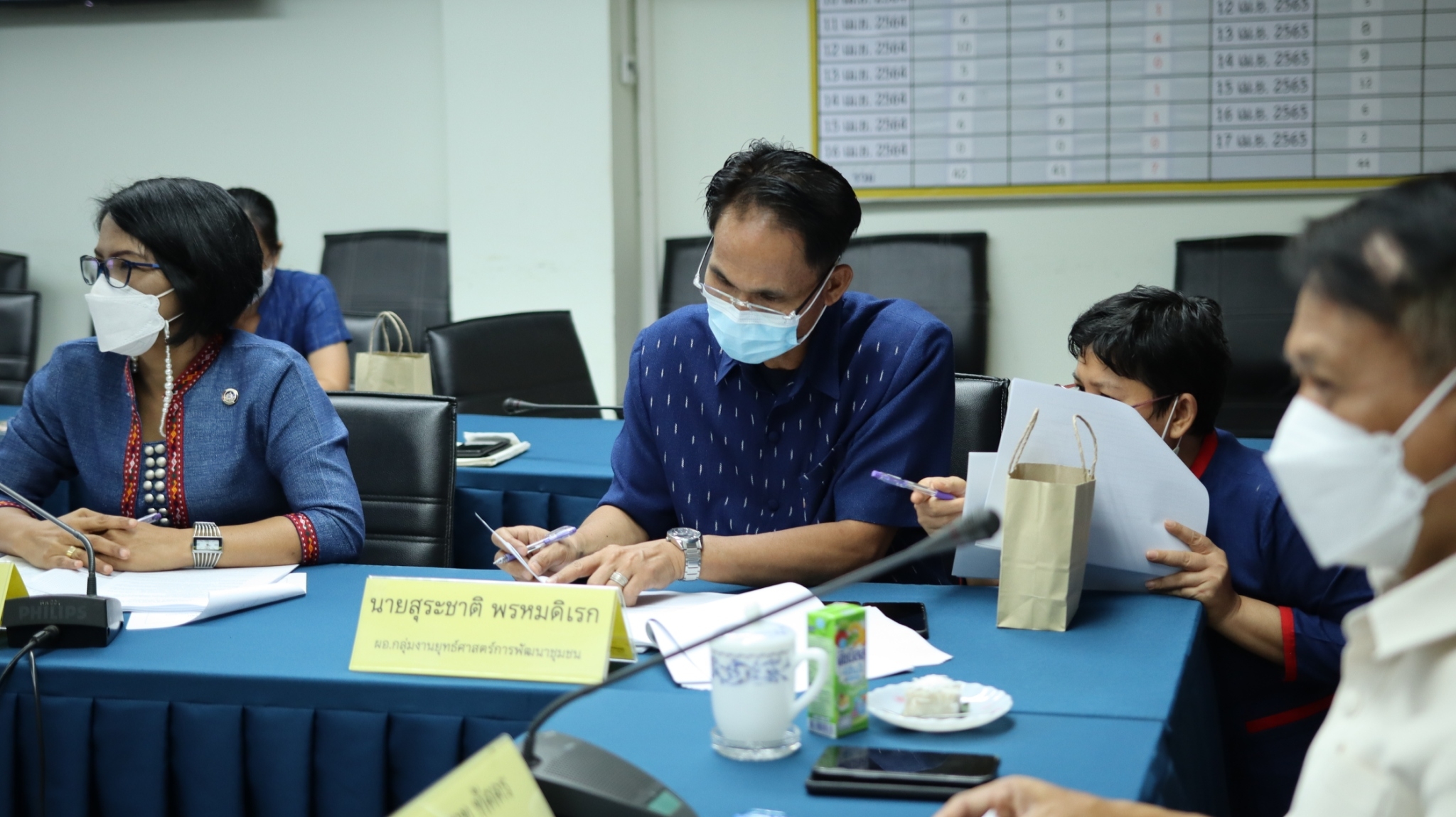 พช.สกลนคร : ประชุมผู้บริหารและนักวิชาการพัฒนาชุมชนจังหวัดสกลนคร ครั้งที่ 4/2565
