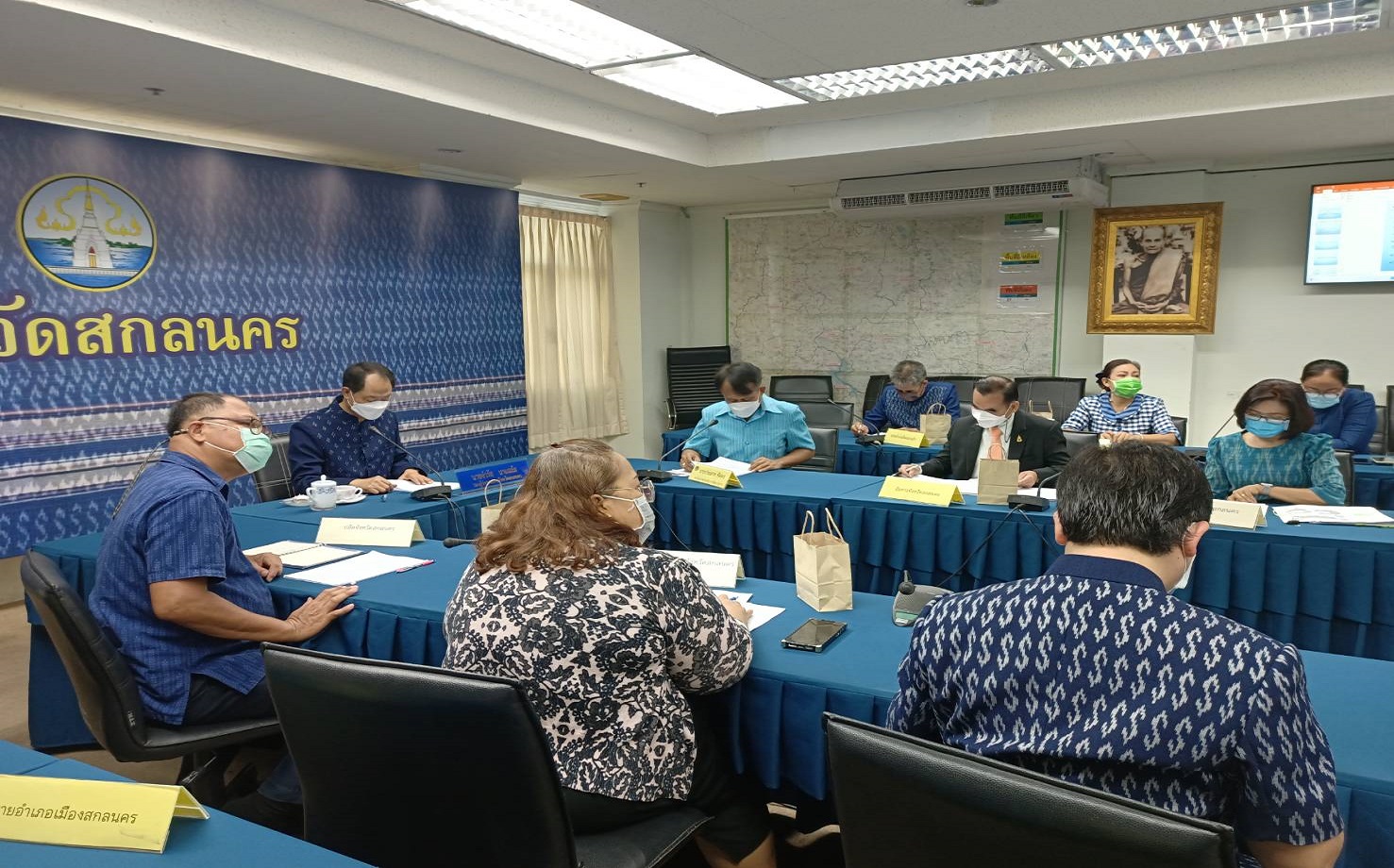 จังหวัดสกลนคร : ขับเคลื่อนนโยบายสานพลังประชารัฐจังหวัดสกลนคร