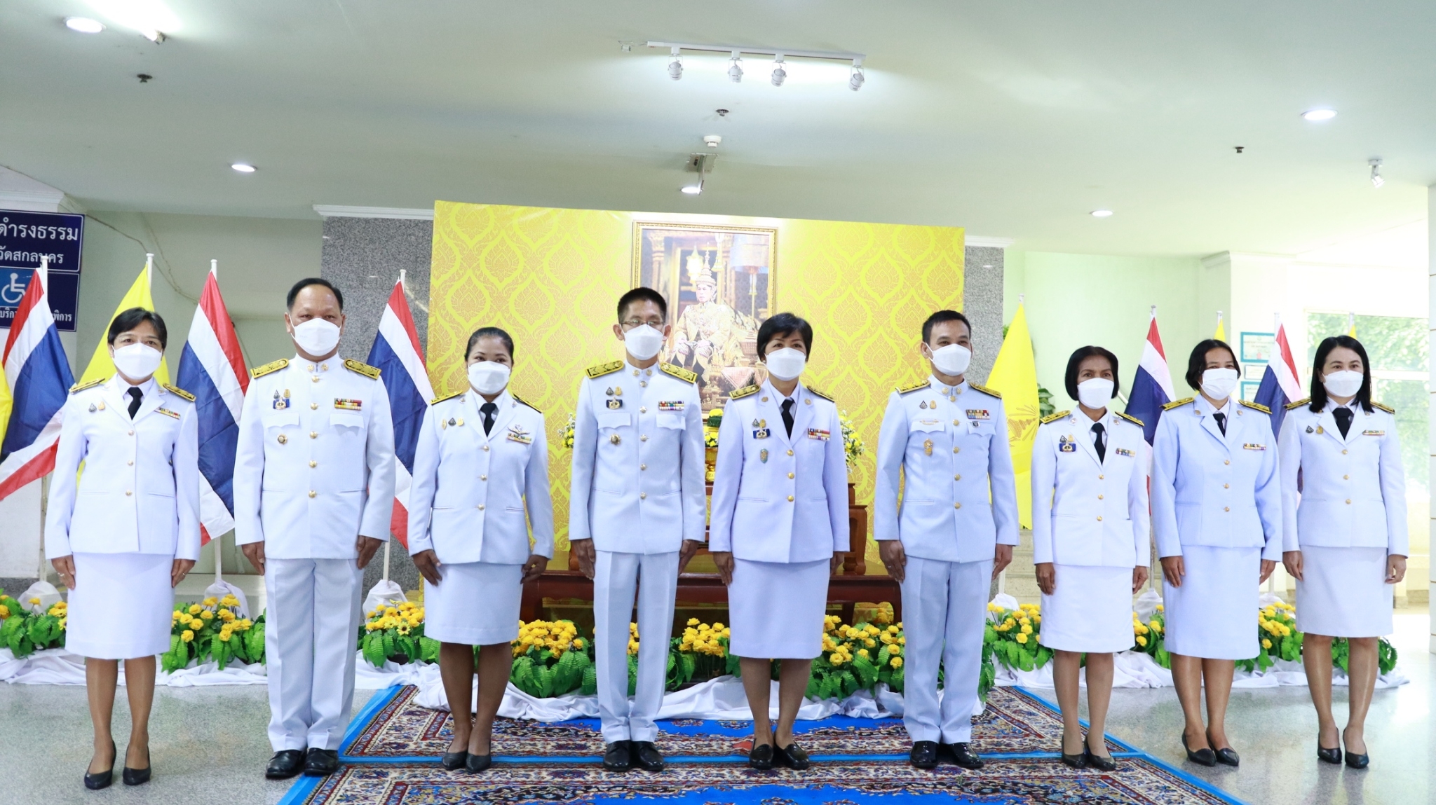 จังหวัดสกลนคร : จัดพิธีลงนามถวายพระพรชัยมงคล และกิจกรรมจิตอาสาพัฒนา เนื่องในโอกาสวันฉัตรมงคล 4 พฤษภาคม 2565