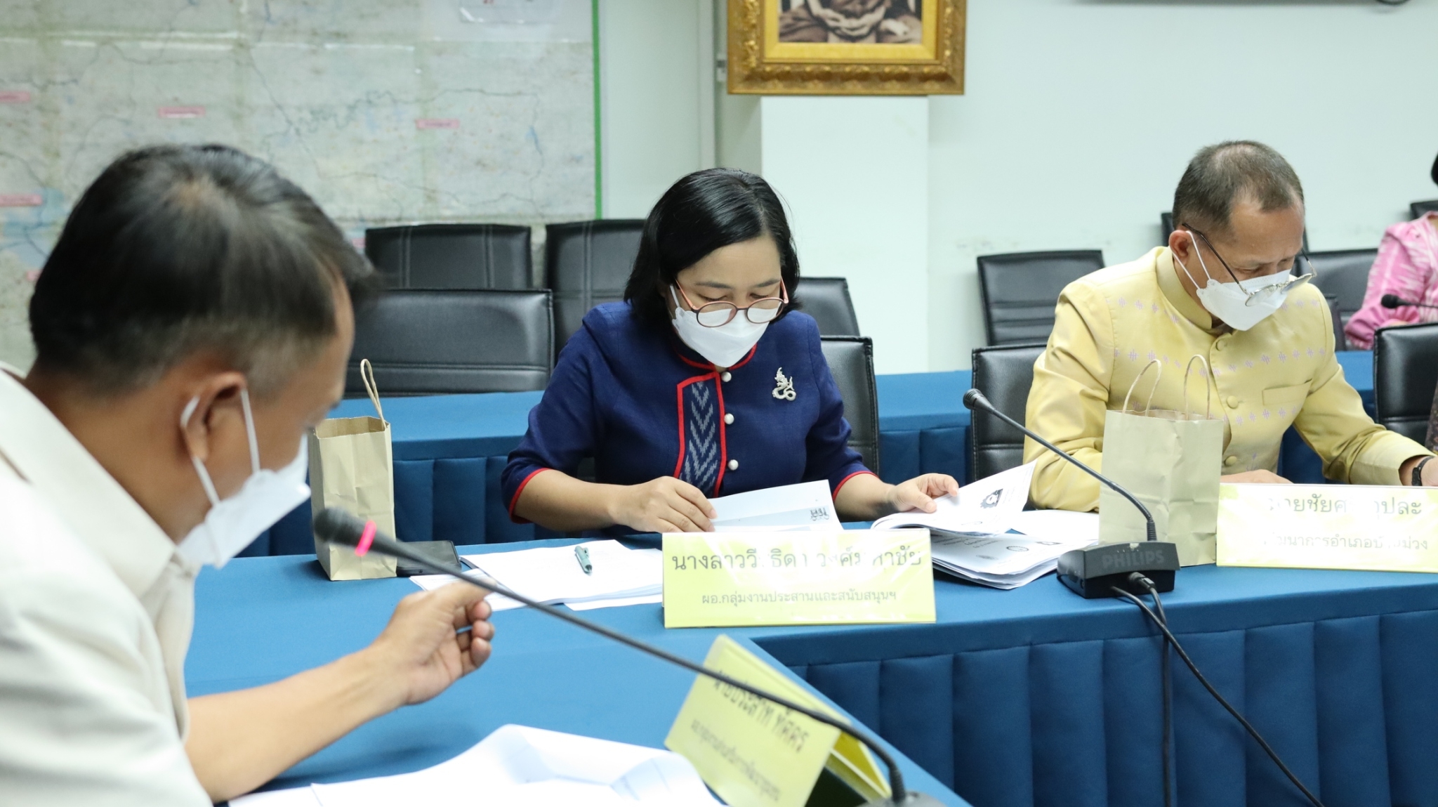 พช.สกลนคร : ประชุมผู้บริหารและนักวิชาการพัฒนาชุมชนจังหวัดสกลนคร ครั้งที่ 4/2565