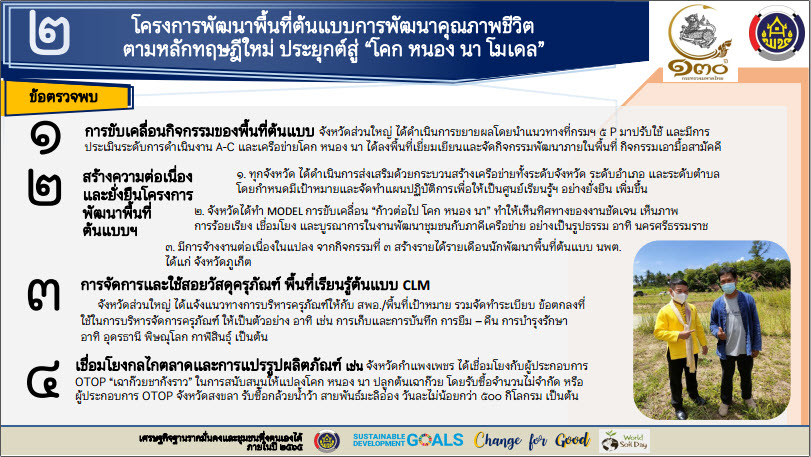 พช.สกลนคร : ร่วมประชุมกรมการพัฒนาชุมชน ครั้งที่ 6/2565 ผ่านระบบ Conference