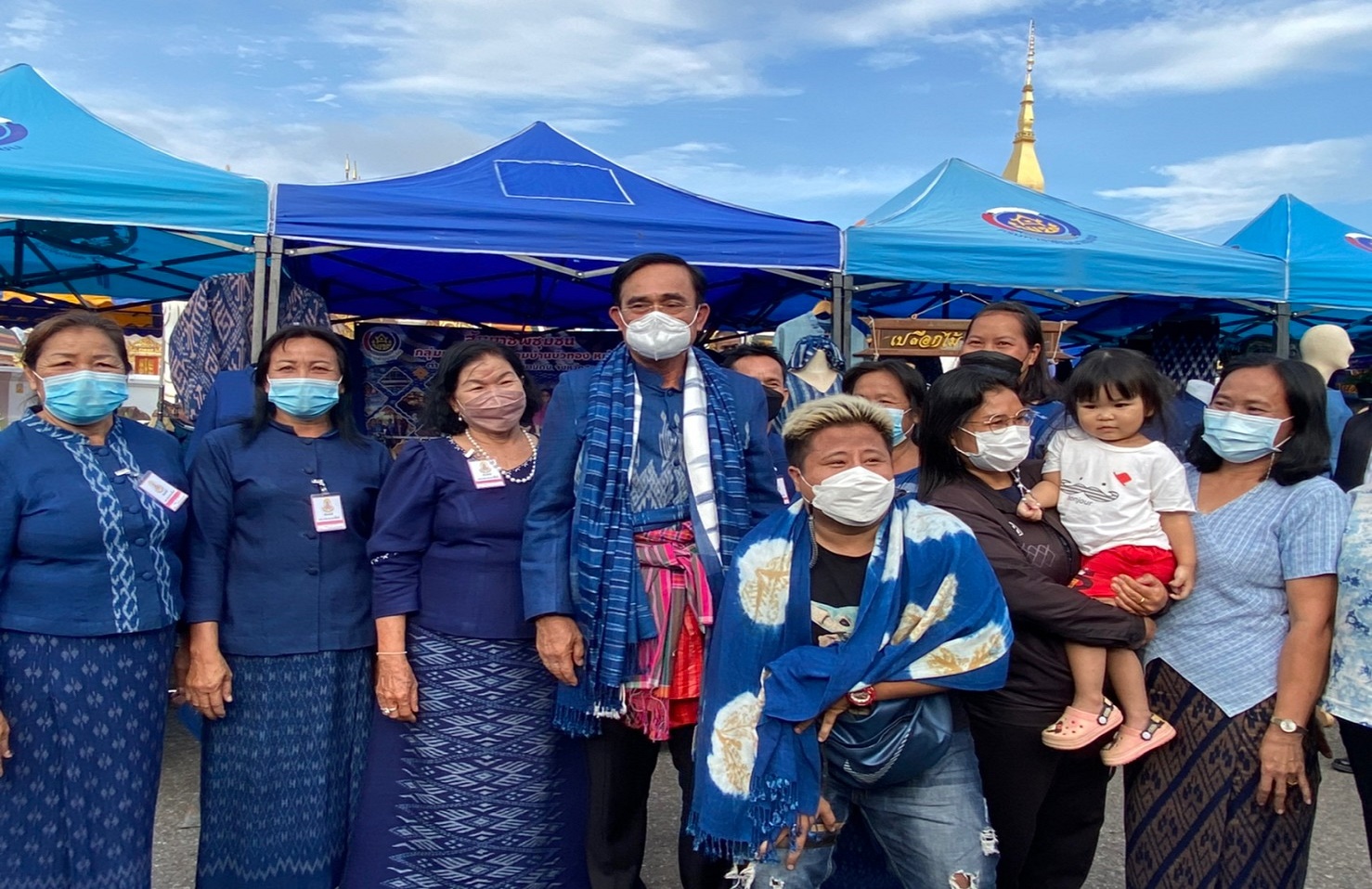 พลเอกประยุทธ์ จันทร์โอชา นายกรัฐมนตรี ปฏิบัติภารกิจในเขตพื้นที่จังหวัดสกลนคร