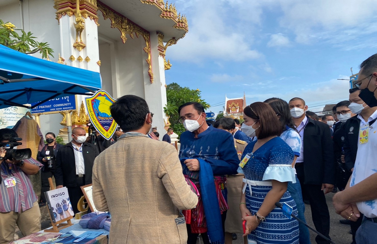 พลเอกประยุทธ์ จันทร์โอชา นายกรัฐมนตรี ปฏิบัติภารกิจในเขตพื้นที่จังหวัดสกลนคร