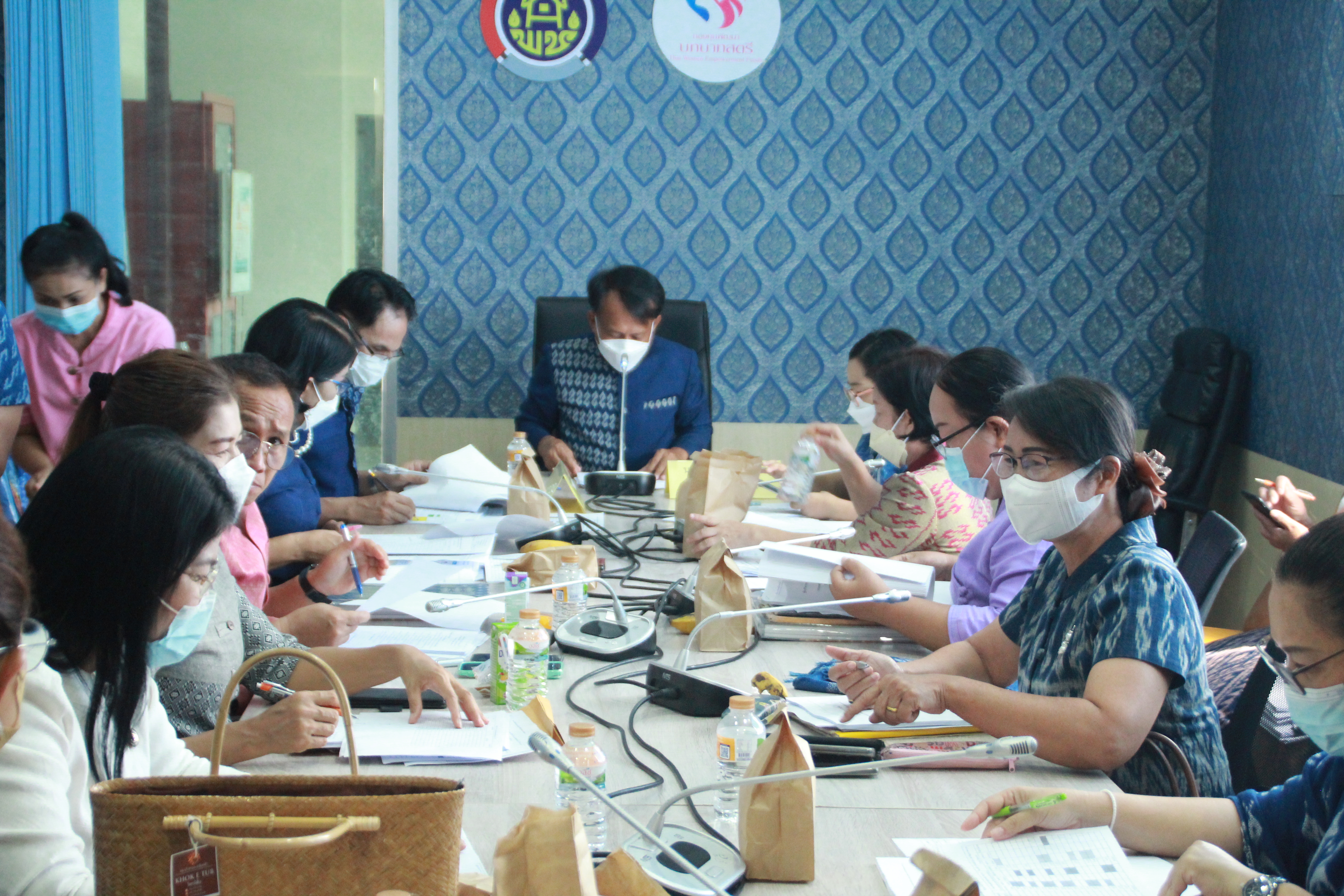 พช.สกลนคร : ประชุมผู้บริหารและนักวิชาการพัฒนาชุมชนจังหวัดสกลนคร ครั้งที่ 5/2565