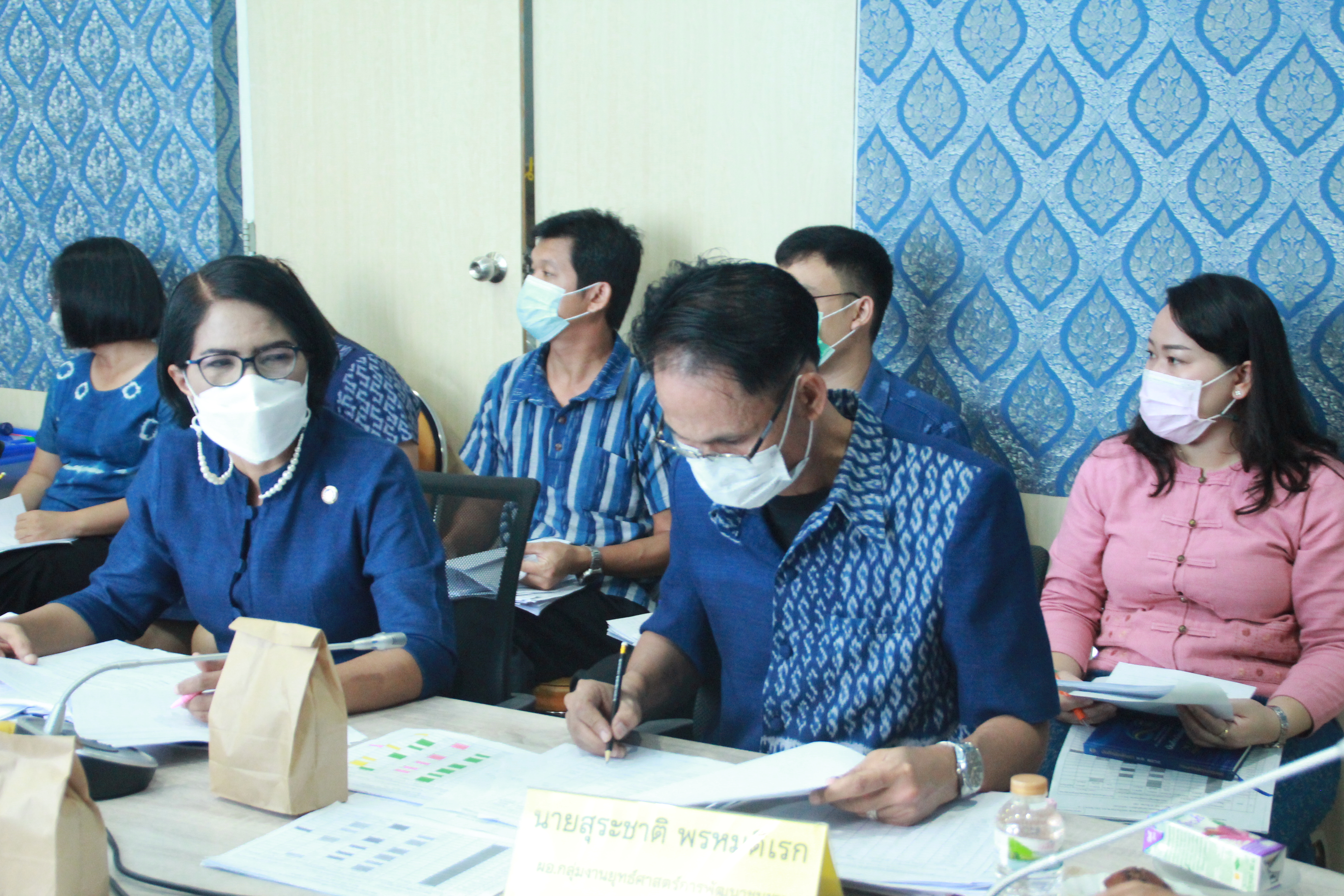 พช.สกลนคร : ประชุมผู้บริหารและนักวิชาการพัฒนาชุมชนจังหวัดสกลนคร ครั้งที่ 5/2565