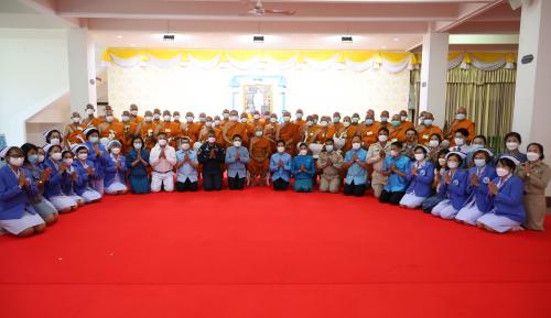 จังหวัดสกลนคร : อุปสมบท พระสงฆ์ 35 รูป เฉลิมพระเกียรติ สมเด็จพระนางเจ้าสิริกิติ์ พระบรมราชินีนาถ พระบรมราชชนนีพันปีหลวง  เนื่องในโอกาสมหามงคลเฉลิมพระชนมพรรษา  90 พรรษา 12 สิงหาคม 2565