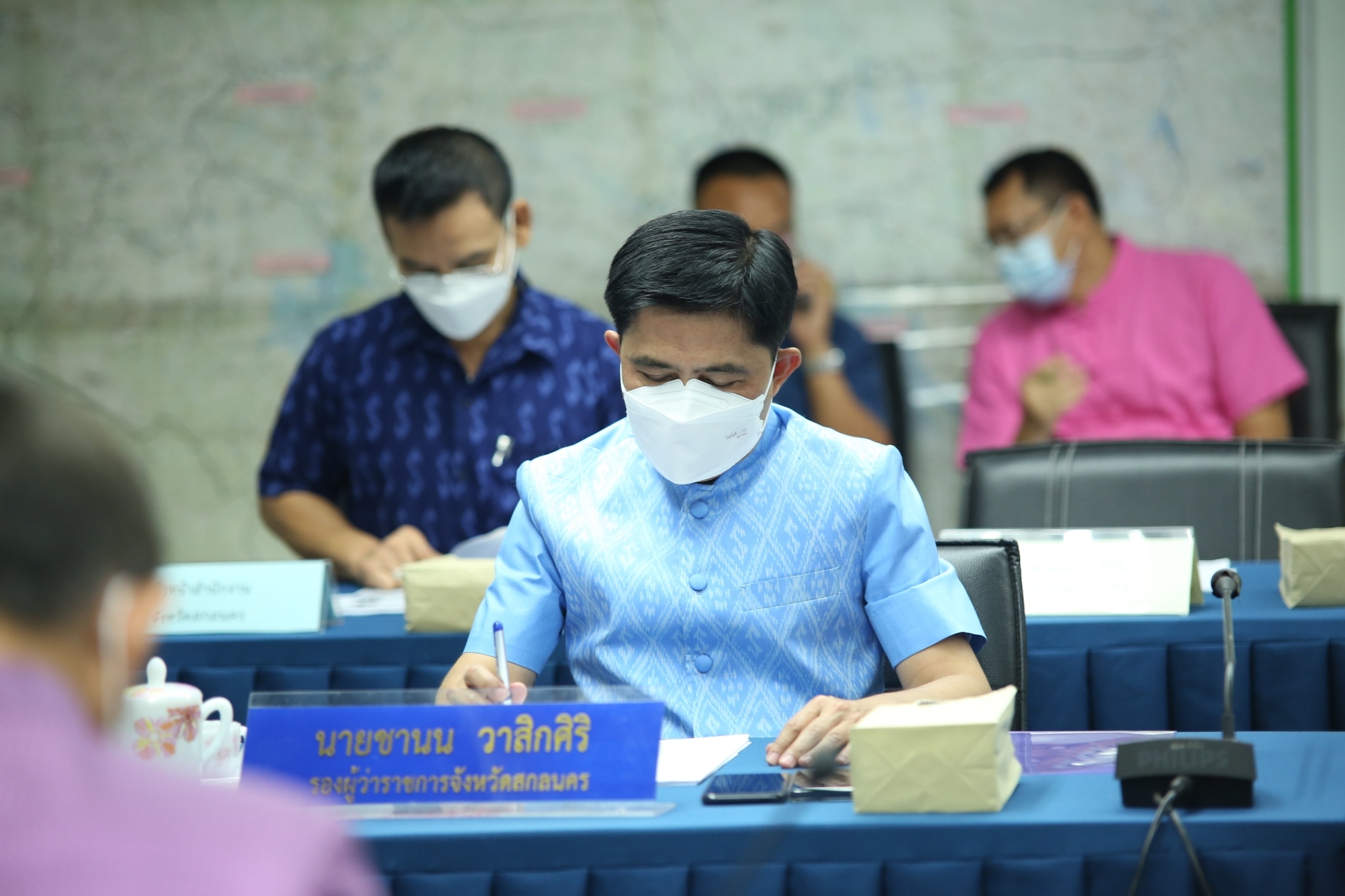 จังหวัดสกลนคร :  ขับเคลื่อนการขจัดความยากจนและพัฒนาคนทุกช่วงวัยอย่างยั่งยืนตามหลักปรัชญาของเศรษฐกิจพอเพียง ประจำ ปี 2565