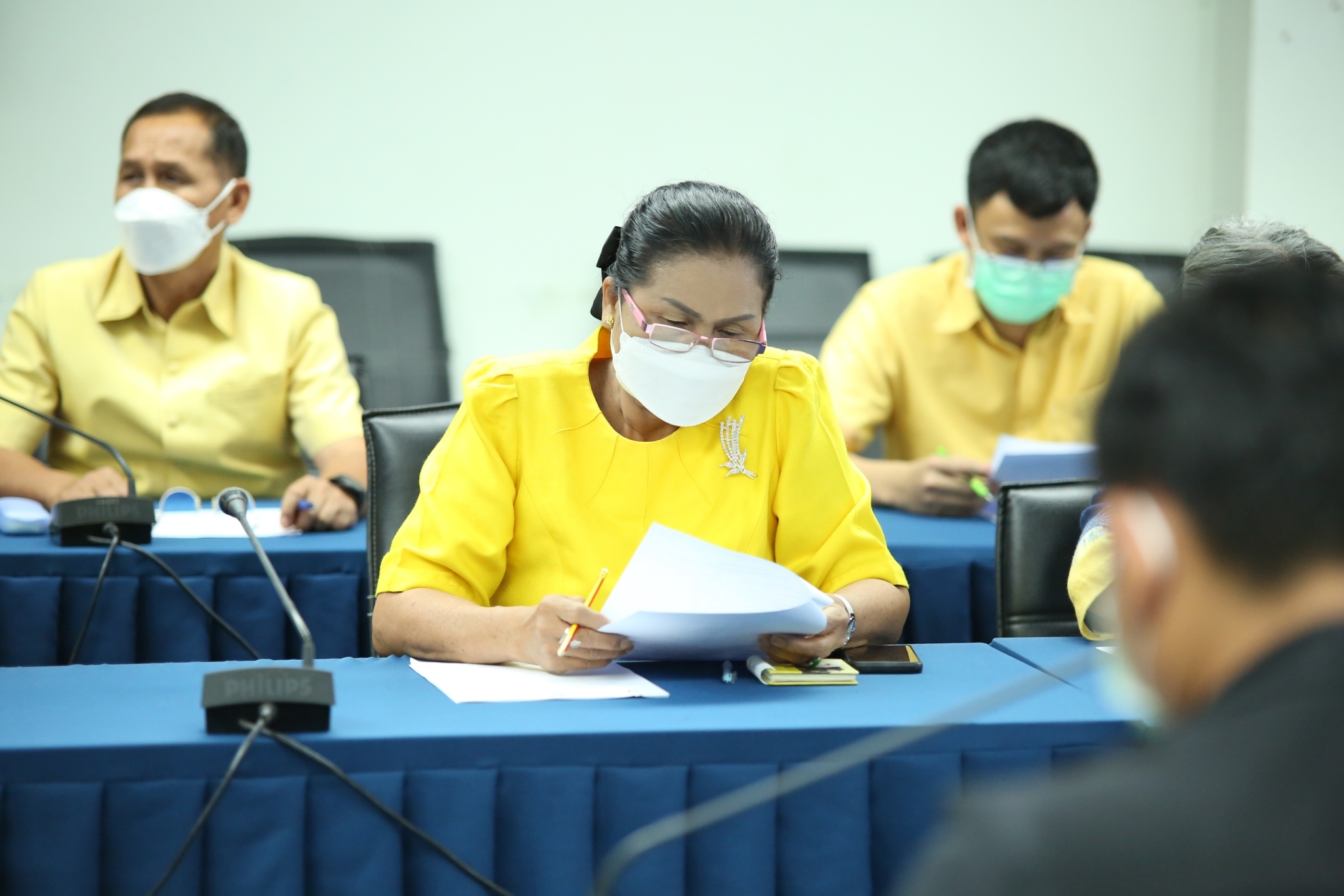 จังหวัดสกลนคร : เตรียมความพร้อมในการจัดกิจกรรม “สานพลังสตรีไทสกล เทิดไท้พระมารดาแห่งผ้าไทย”