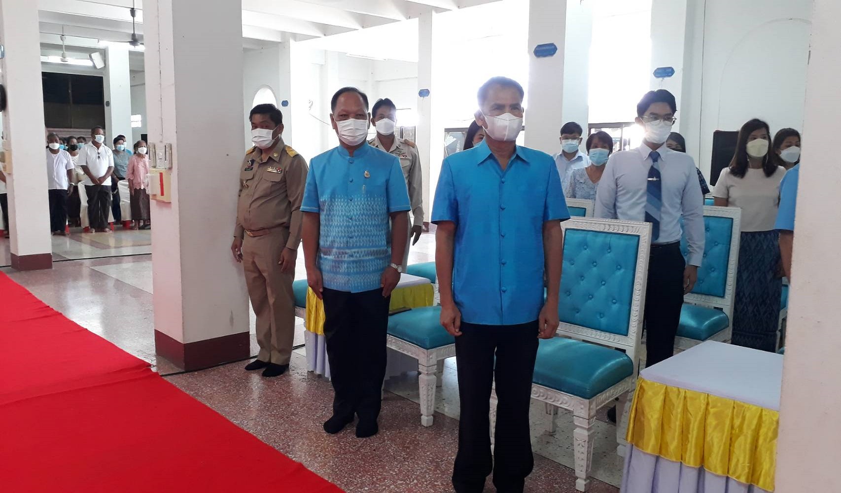 จังหวัดสกลนคร : อุปสมบท พระสงฆ์ 35 รูป เฉลิมพระเกียรติ สมเด็จพระนางเจ้าสิริกิติ์ พระบรมราชินีนาถ พระบรมราชชนนีพันปีหลวง  เนื่องในโอกาสมหามงคลเฉลิมพระชนมพรรษา  90 พรรษา 12 สิงหาคม 2565