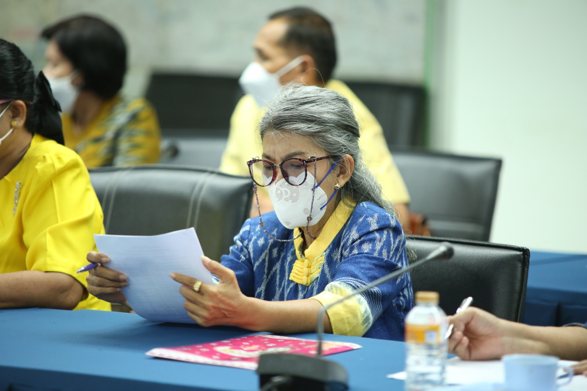 จังหวัดสกลนคร : เตรียมความพร้อมในการจัดกิจกรรม “สานพลังสตรีไทสกล เทิดไท้พระมารดาแห่งผ้าไทย”