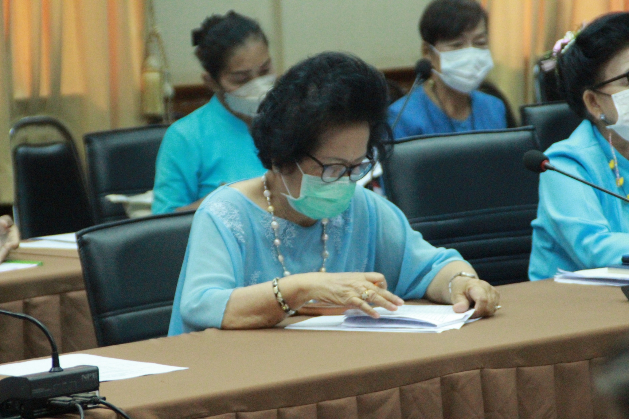 พช.สกลนคร : จัดประชุมคณะกรรมการพัฒนาสตรีจังหวัดสกลนคร เพื่อเตรียมความพร้อมในการจัดงาน “สานพลังสตรีไทยสกล เทิดไท้พระมารดาแห่งผ้าไทย”