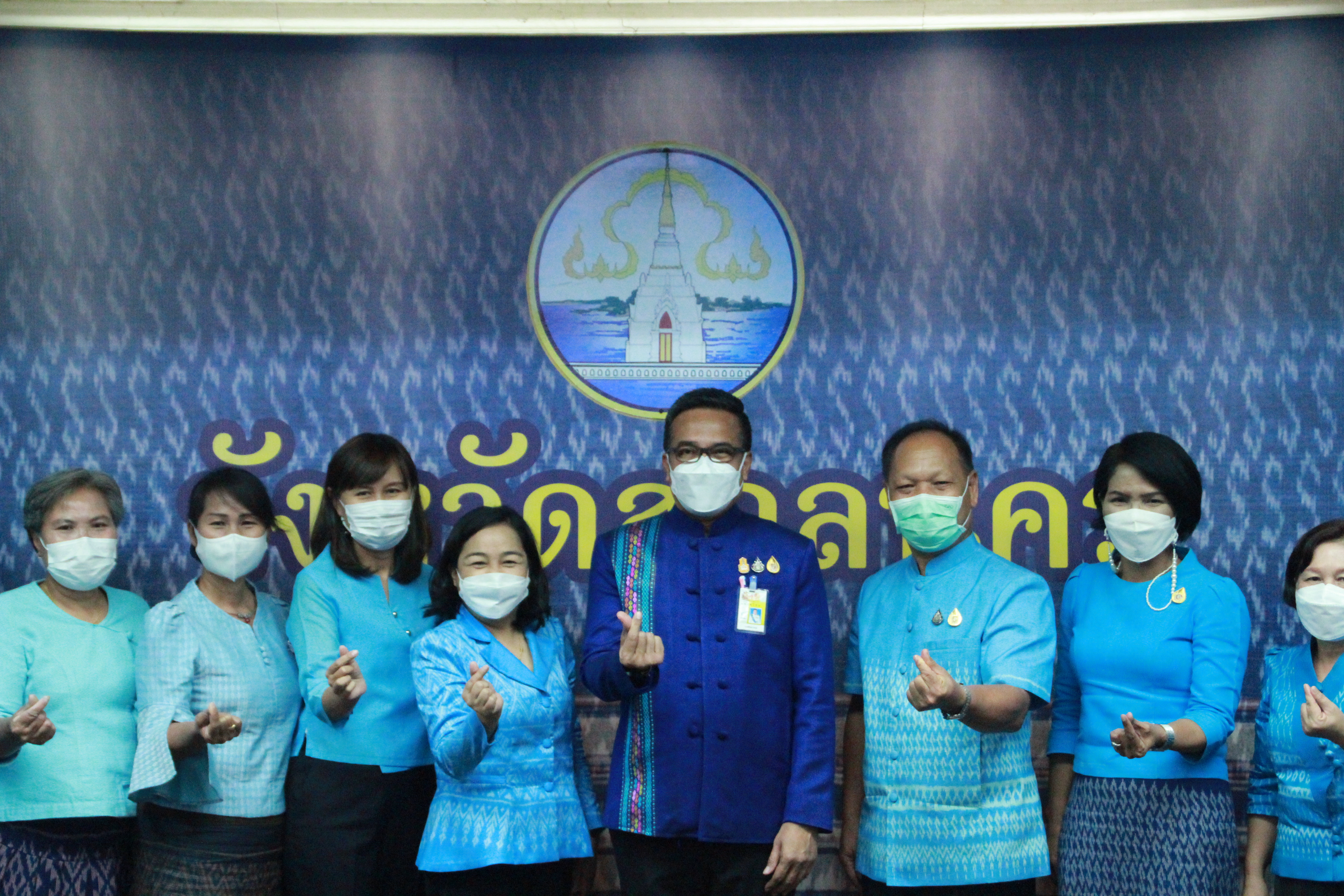 พช.สกลนคร : รับการประเมินผลการขับเคลื่อนงานโครงการพัฒนาชุมชนใสสะอาด ปี 2565 ระดับท้าทาย