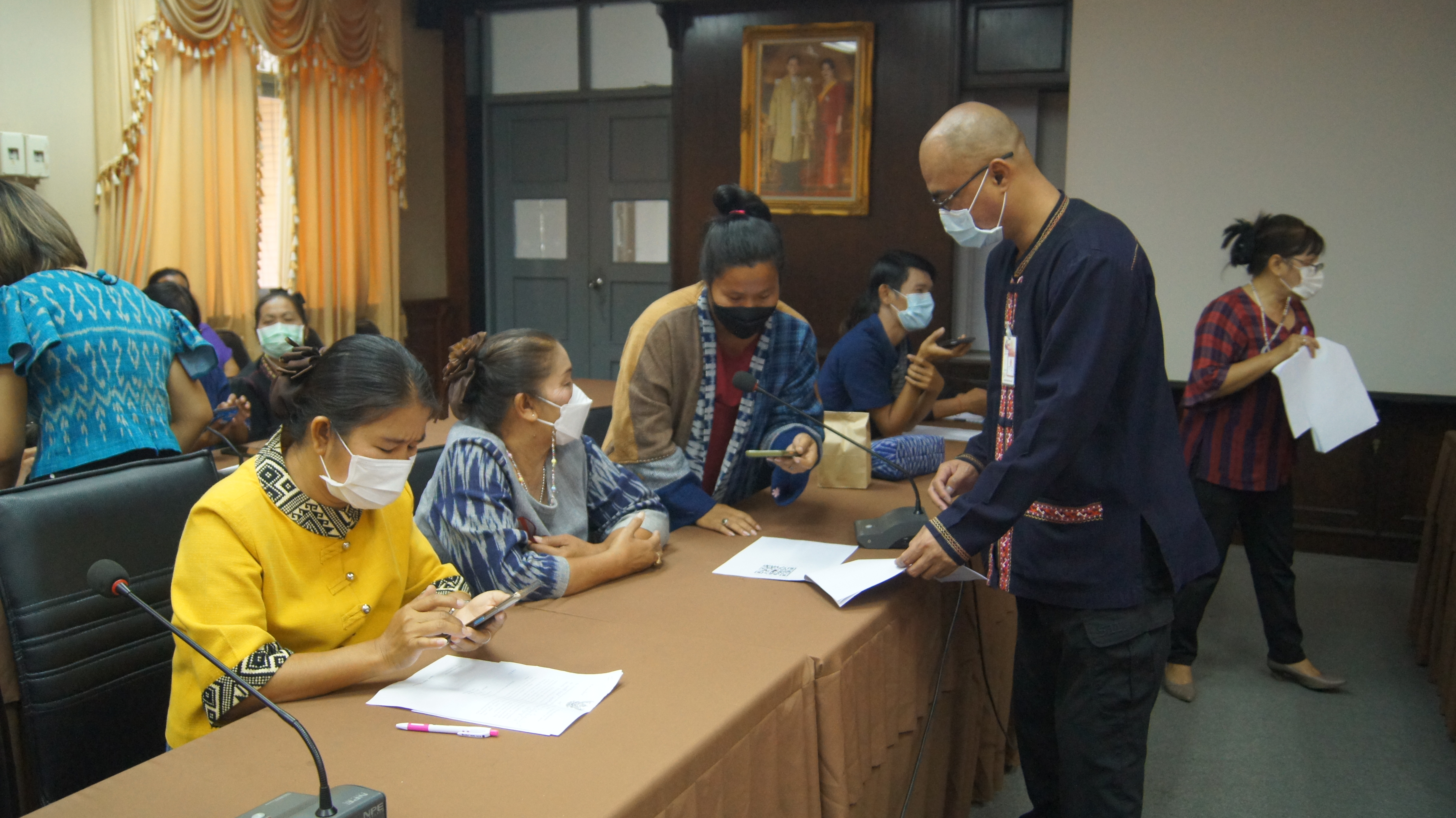 พัฒนาการจังหวัดสกลนคร : ร่วมรับการประเมินผลการดำเนินงานกรมการพัฒนาชุมชน ประจำปี 2565