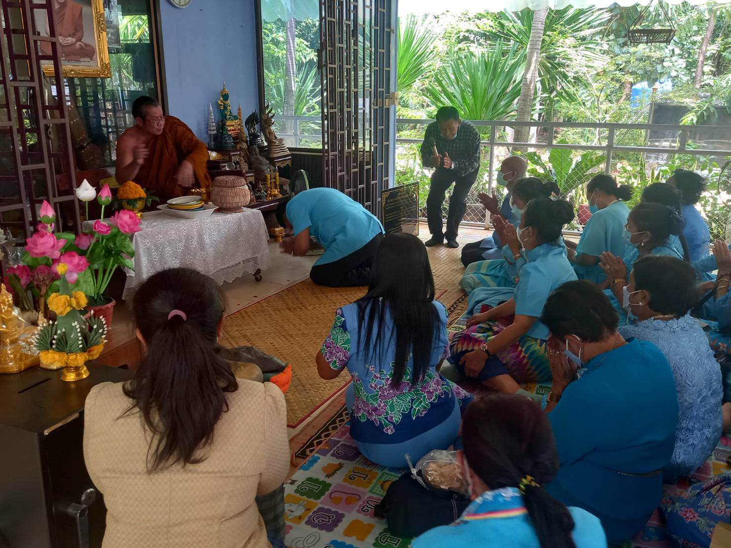จังหวัดสกลนคร : ต้อนรับคณะศึกษาดูงานจากเทศบาลเมืองทุ่งสง จังหวัดนครศรีธรรมราช ฃึ่งเดินทางมาศึกษาดูงานกองทุนแม่ของแผ่นดินต้นแบบ  ปี 2565 ของจังหวัดสกลนคร