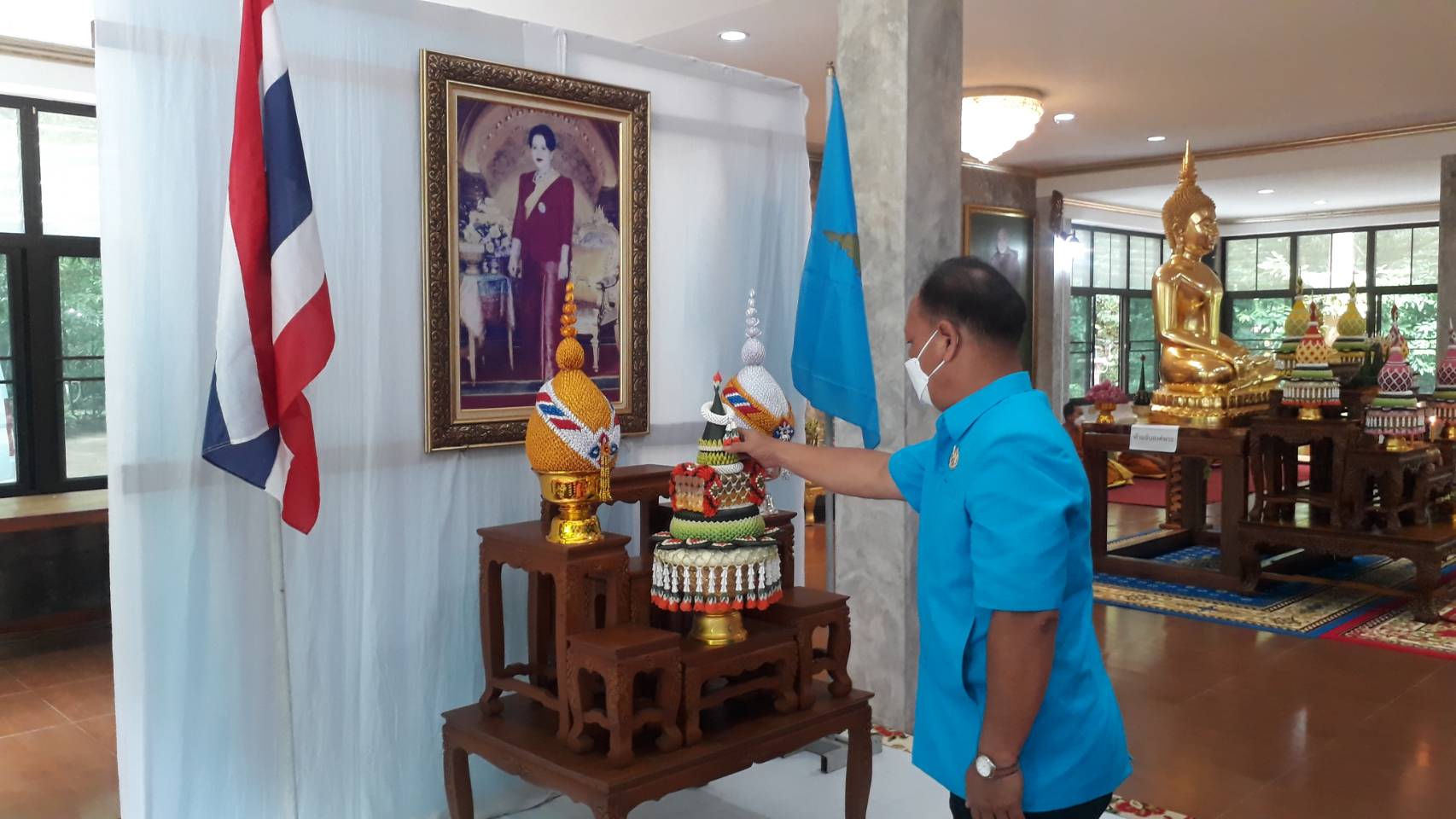 จังหวัดสกลนครและคณะสงฆ์จังหวัดสกลนคร : จัดบรรพชาอุปสมบทเฉลิมพระเกียรติสมเด็จพระนางเจ้าสิริกิติ์ พระบรมราชินีนาถ พระบรมราชชนนีพันปีหลวง เนื่องในโอกาสมหามงคลเฉลิมพระชนมพรรษา 90 พรรษา 12 สิงหาคม 2565