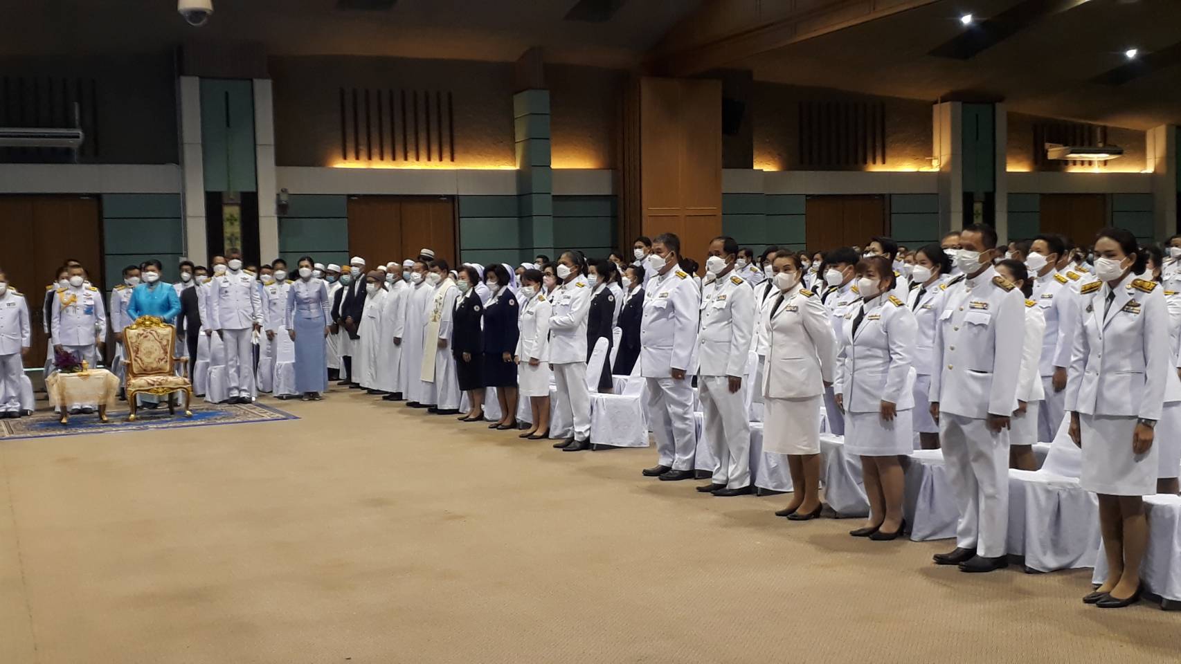 จังหวัดสกลนคร : จัดพิธีทางศาสนามหามงคล ถวายพระราชกุศลเฉลิมพระเกียรติ สมเด็จพระนางเจ้าสิริกิติ์ พระบรมราชินีนาถ พระบรมราชชนนีพันปีหลวง เนื่องในโอกาสมหามงคลเฉลิมพระชนมพรรษา 90 พรรษา 12 สิงหาคม 2565