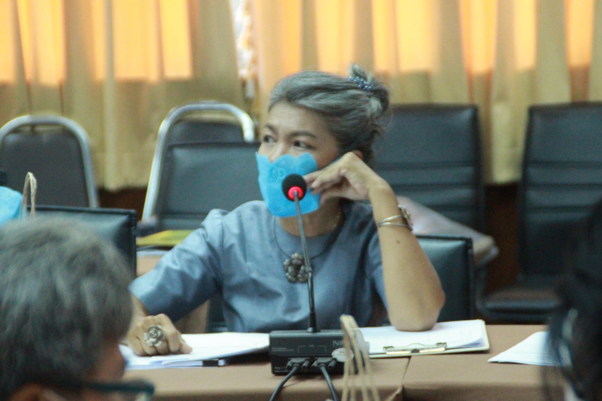 พช.สกลนคร : จัดประชุมคณะกรรมการพัฒนาสตรีจังหวัดสกลนคร เพื่อเตรียมความพร้อมในการจัดงาน “สานพลังสตรีไทยสกล เทิดไท้พระมารดาแห่งผ้าไทย”